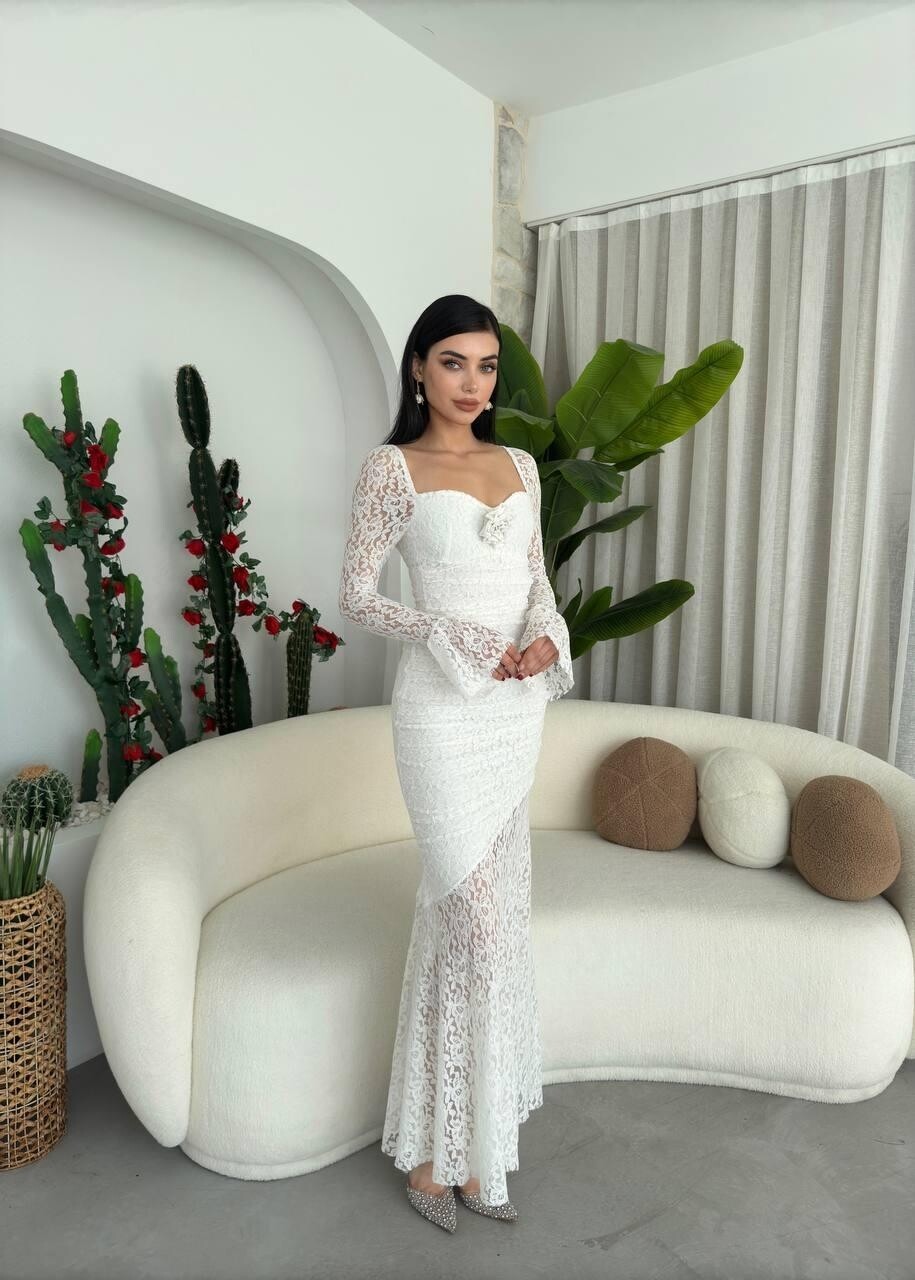 Picture of Joha Gül Detaylı Elbise