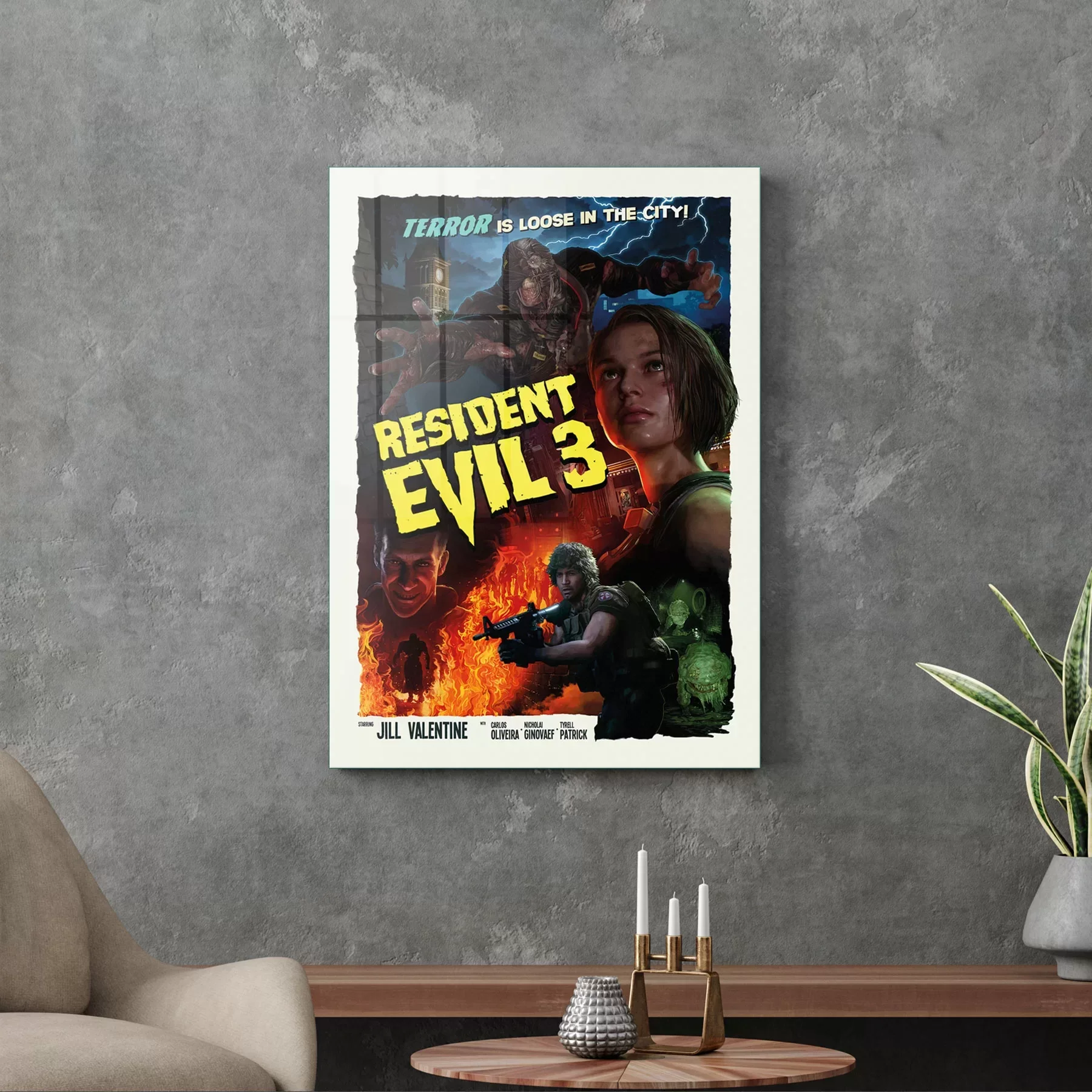 Picture of Decovetro Cam Tablo Resident Evil 50x70 cm