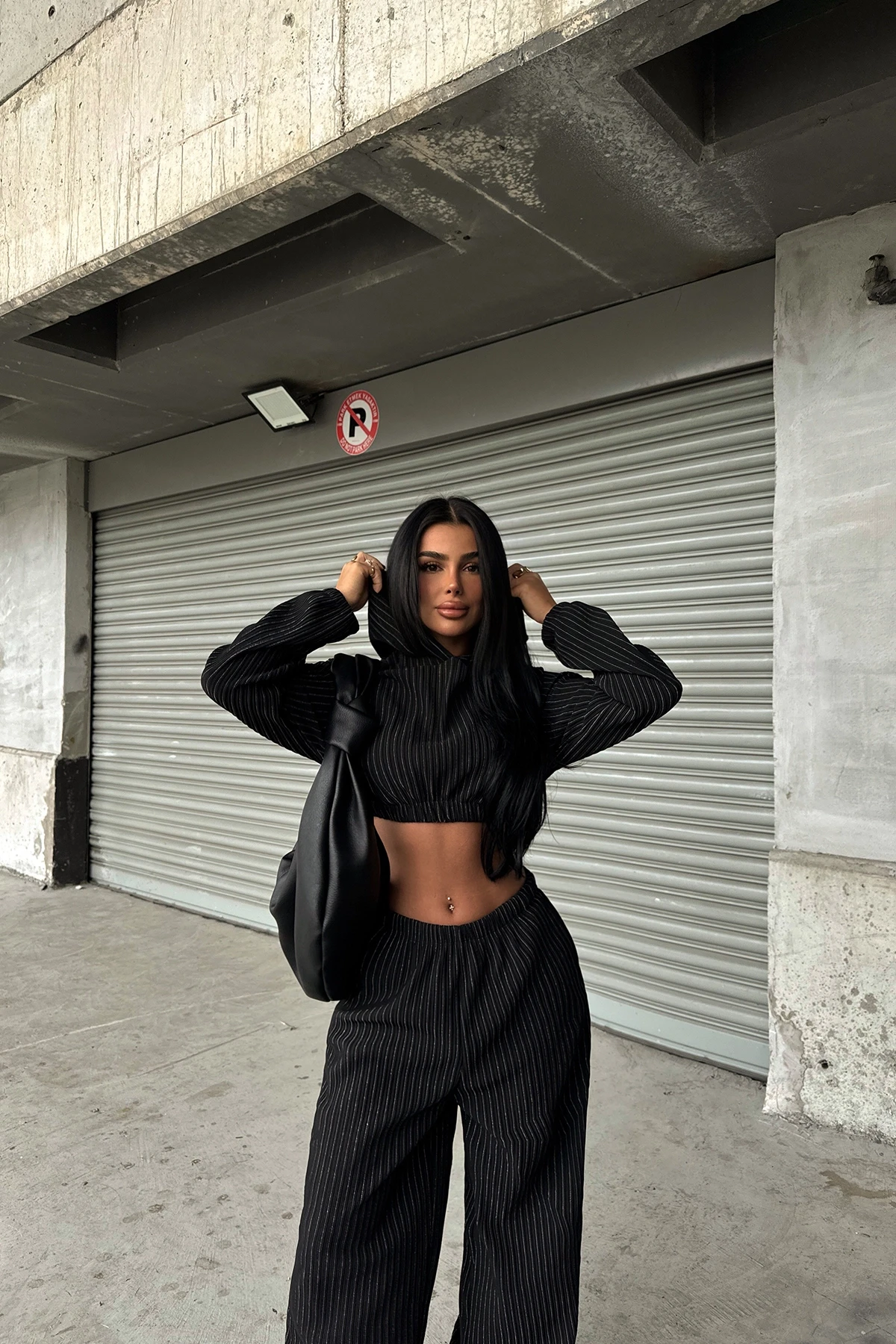 Picture of Black Trouser Suit