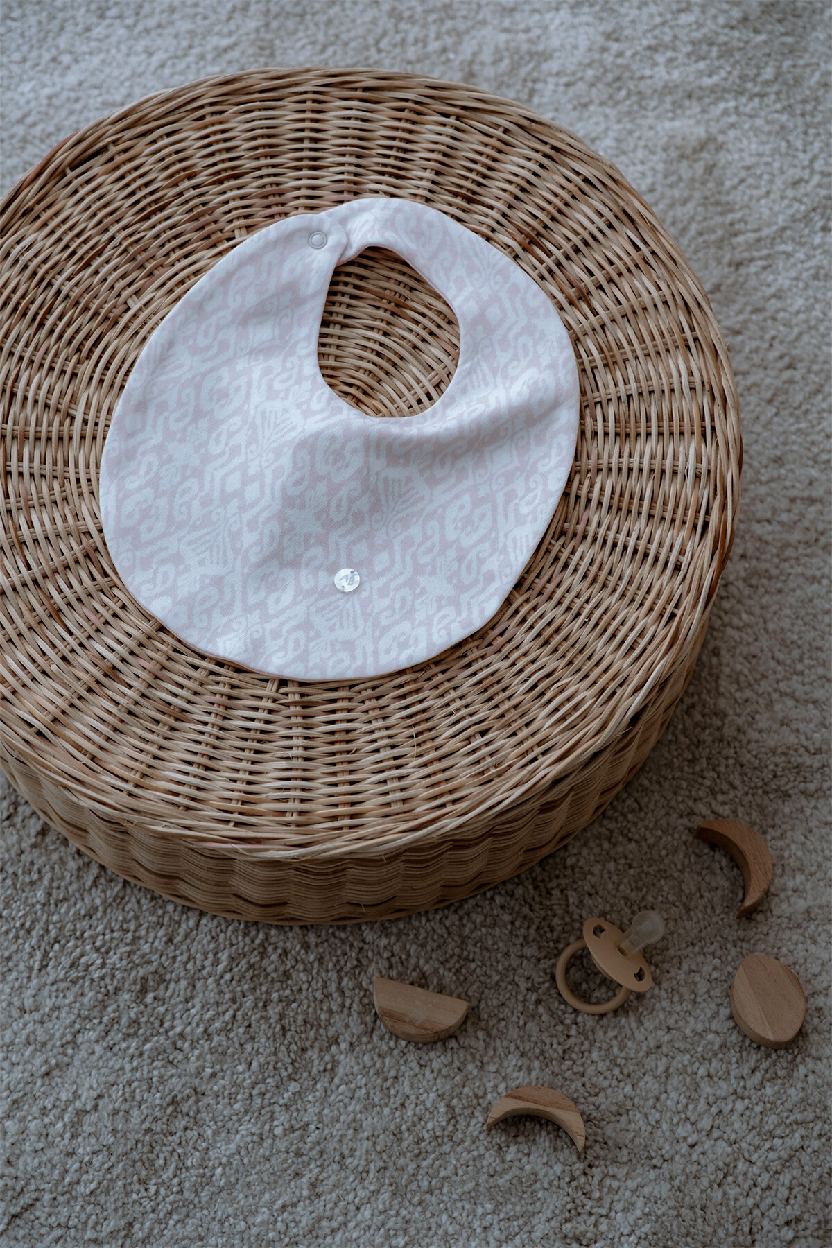 Picture of Bebek Önlüğü - İkat / Pembe