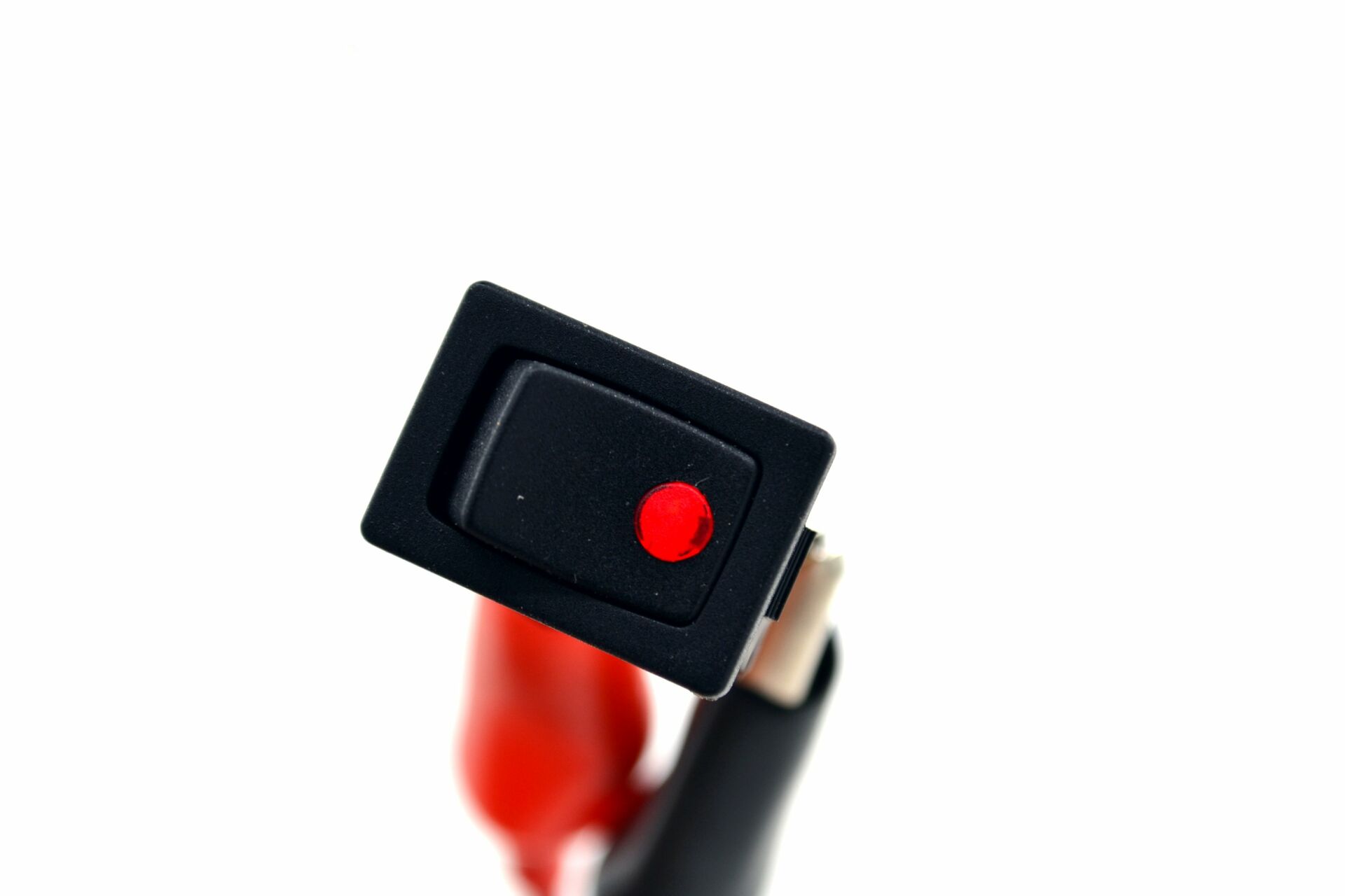 Picture of Kırmızı Ledli Mini Rocker Anahtar 1-0 Dikdörtgen 10A 12V SCI