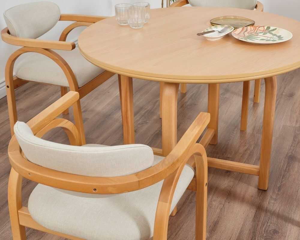 Picture of Coco Maison 4 sandalye  Yuvarlak Masa Takımı 105 Ø