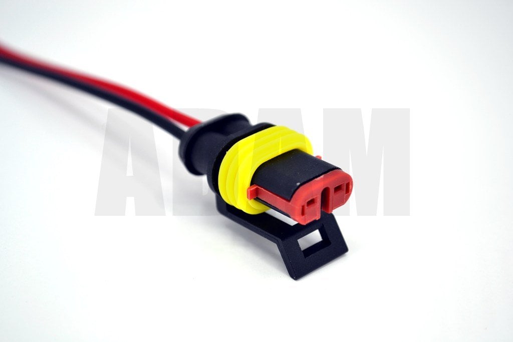 Picture of 2 Kablolu Süper Seal Elektrik Bağlantı Soketi Erkek (Pinleri Dişidir) MT-SKT2024