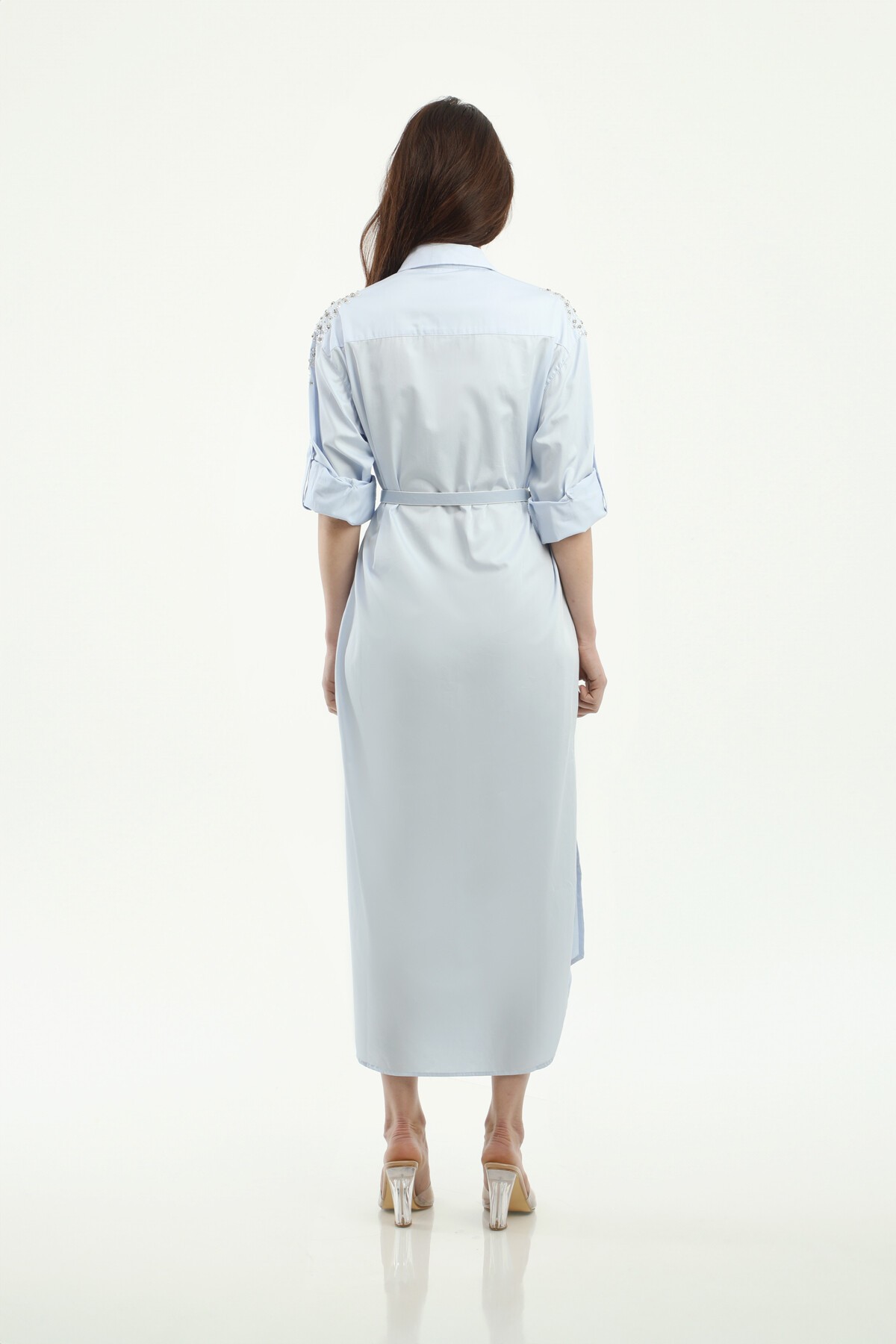 Picture of ELBİSE UZUN POPLİN