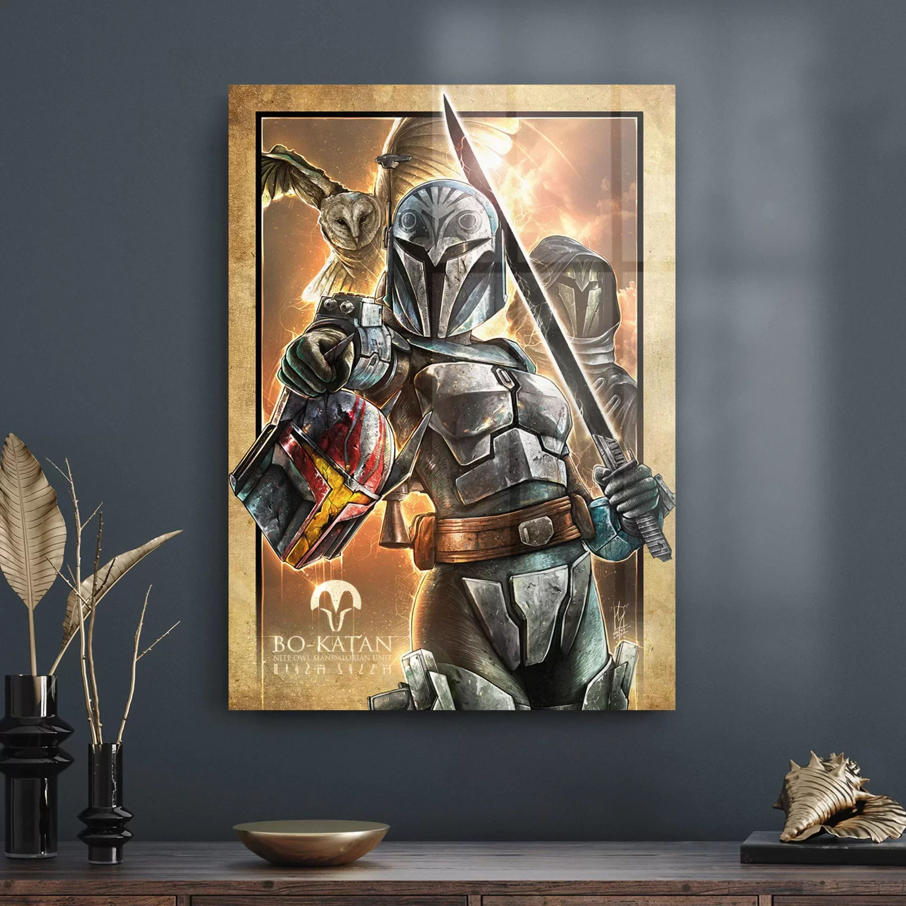 Picture of Decovetro Cam Tablo Bo-Katan Poster 30x40 cm