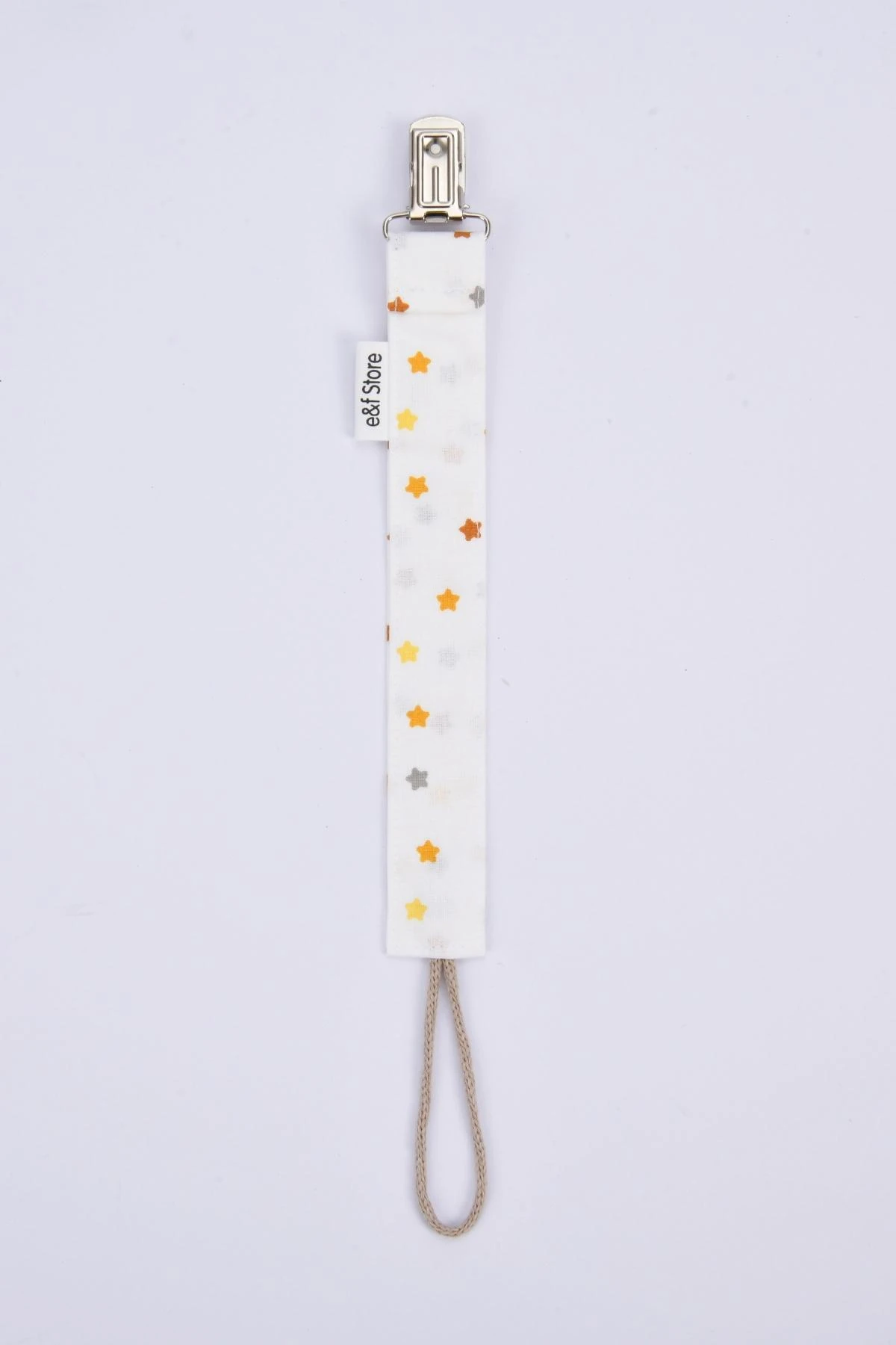 Picture of İkinci Şans - Pamuk Kumaşlı Emzik Zinciri – Renkli Yıldız