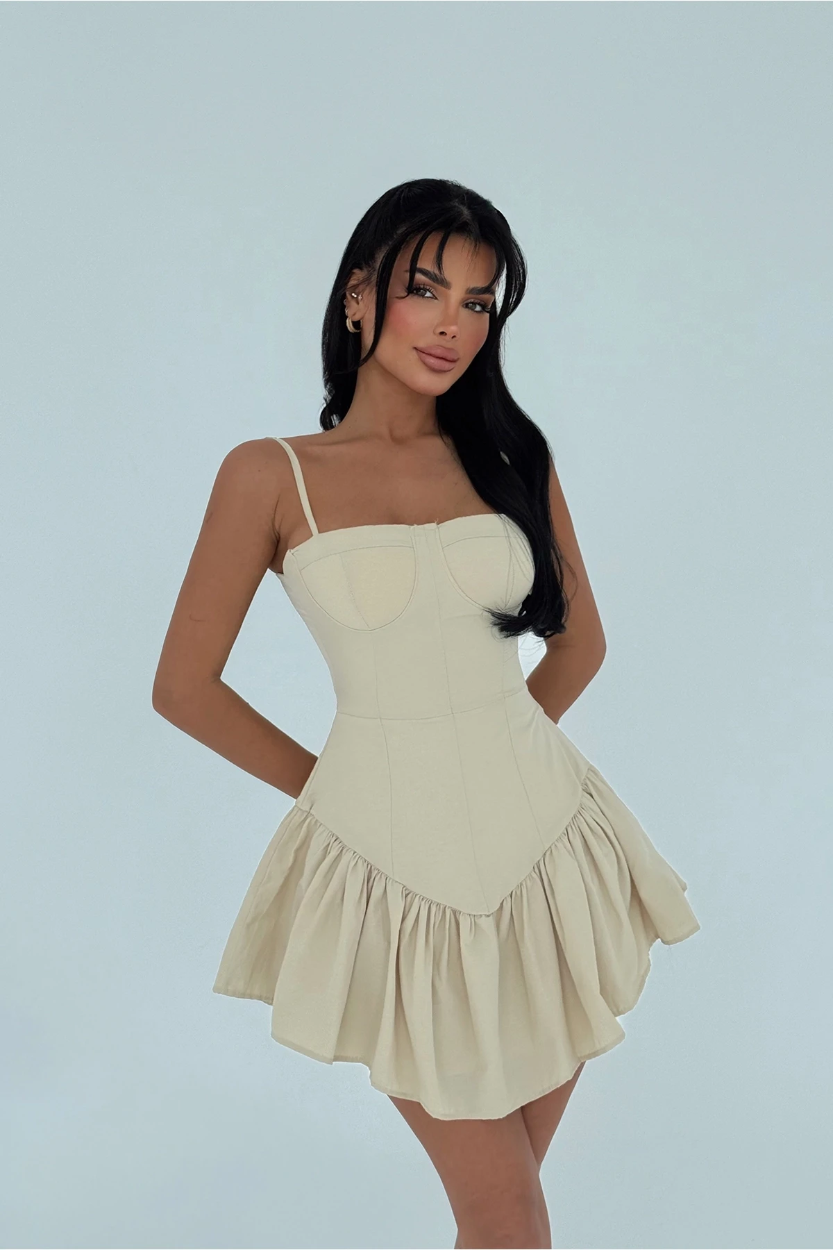 Picture of Cream Tatiana Dress
