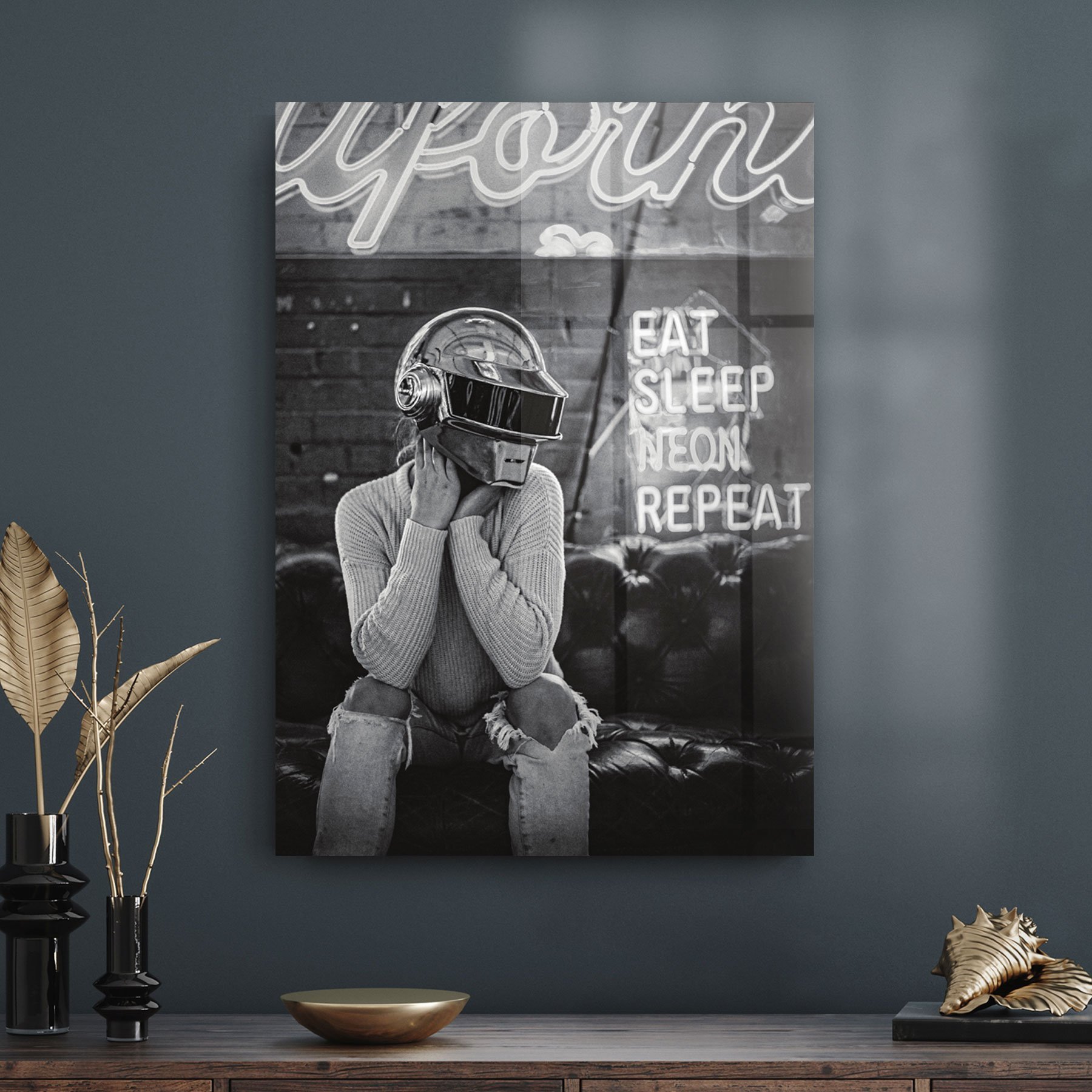 Picture of Decovetro Cam Tablo Cyberpunk Neon 30x40 cm