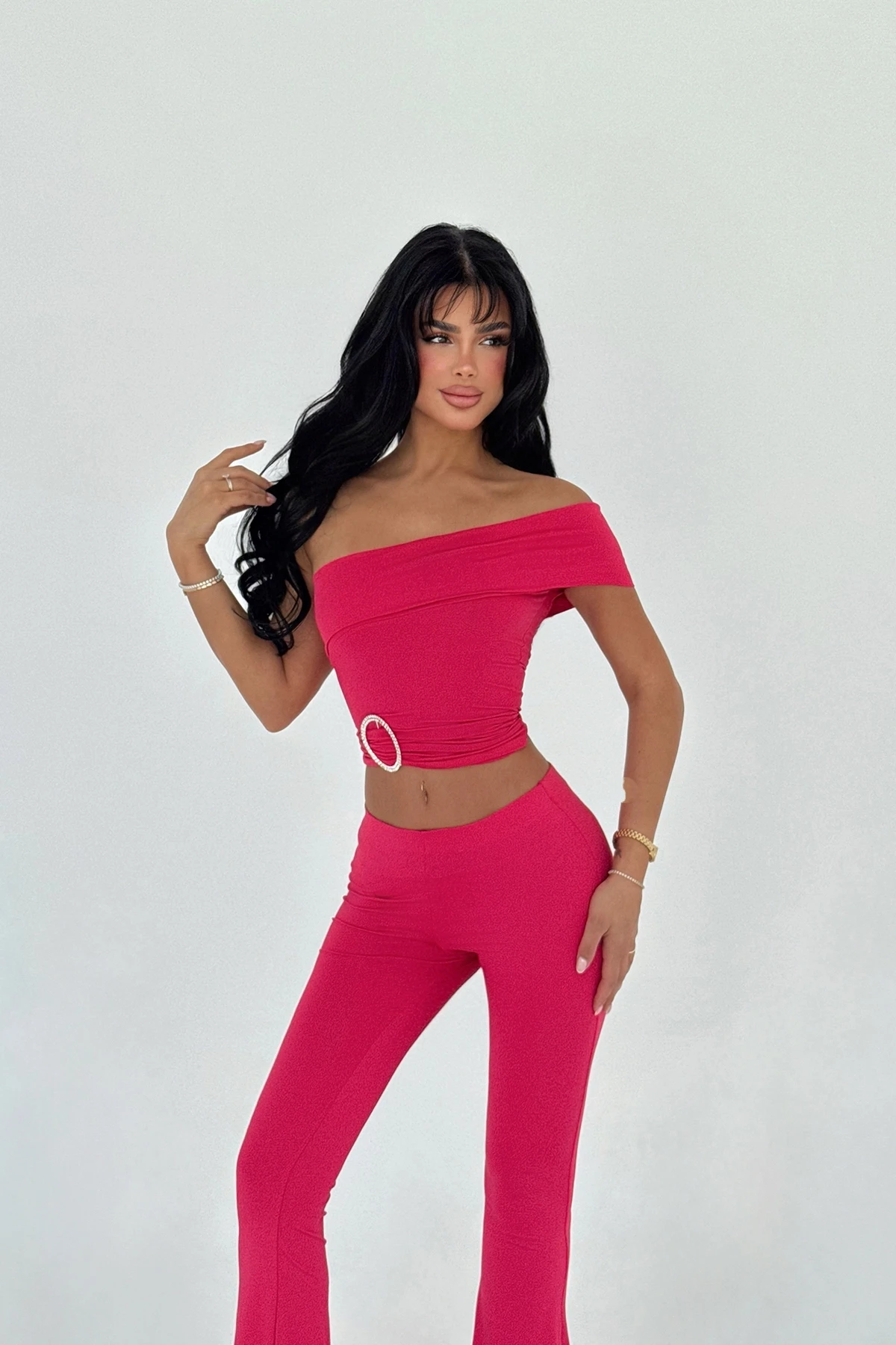 Picture of Fuchsia Trouser Suit