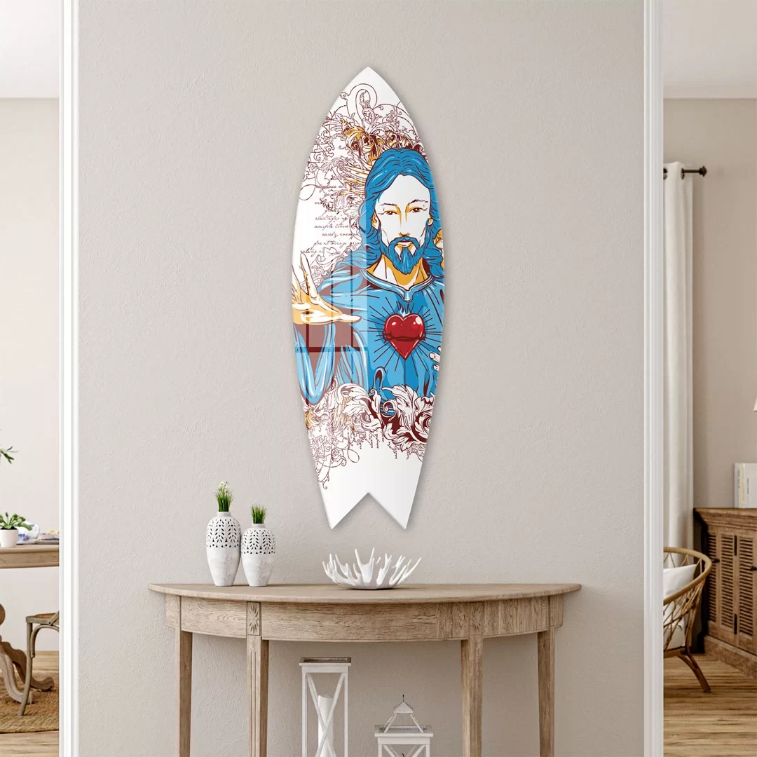 Picture of Decovetro ST 4060 Dekoratif Cam Sörf Tahtası 33x100 Cm