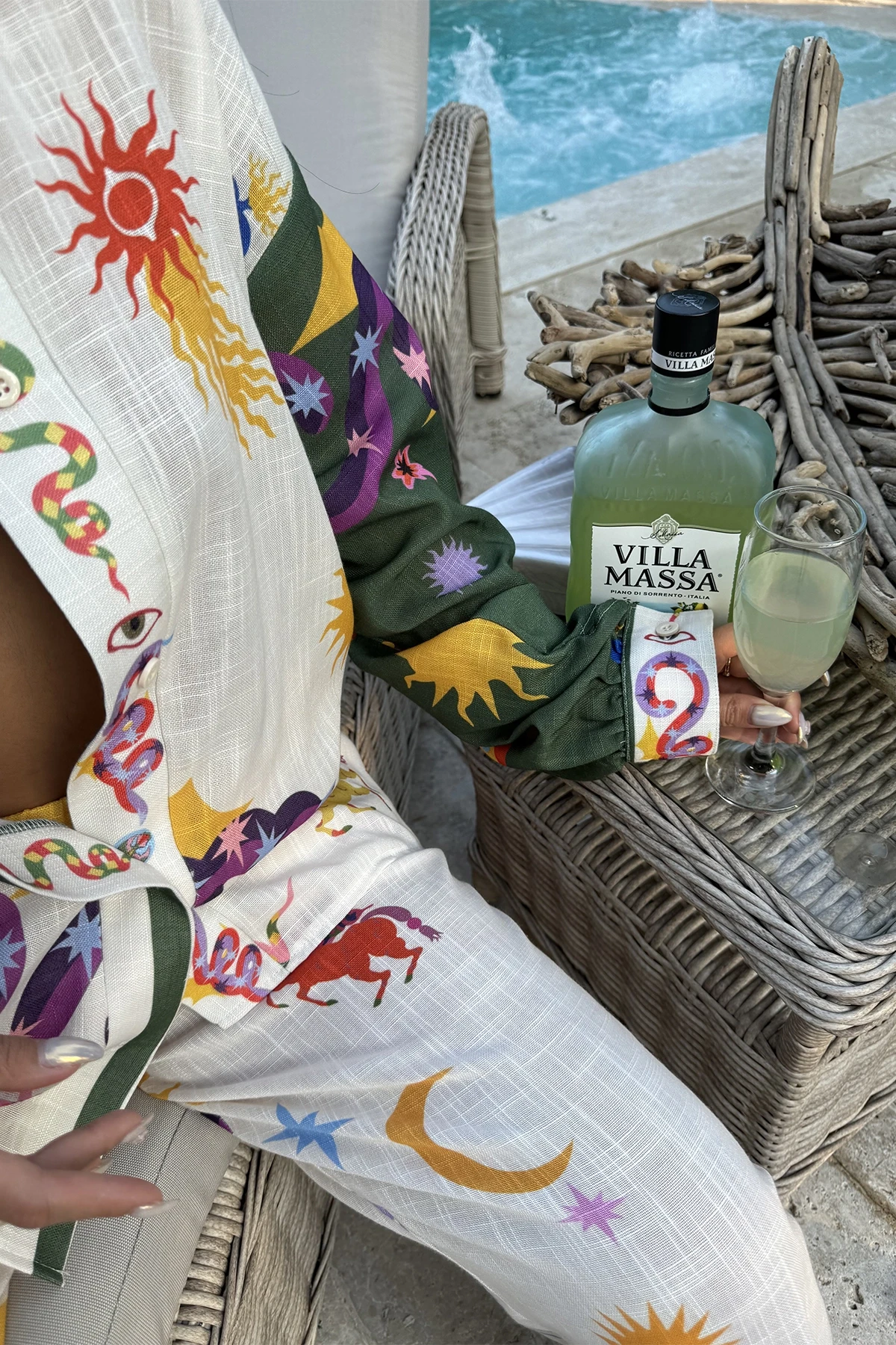 Picture of Bernis Patterned Shirt Set