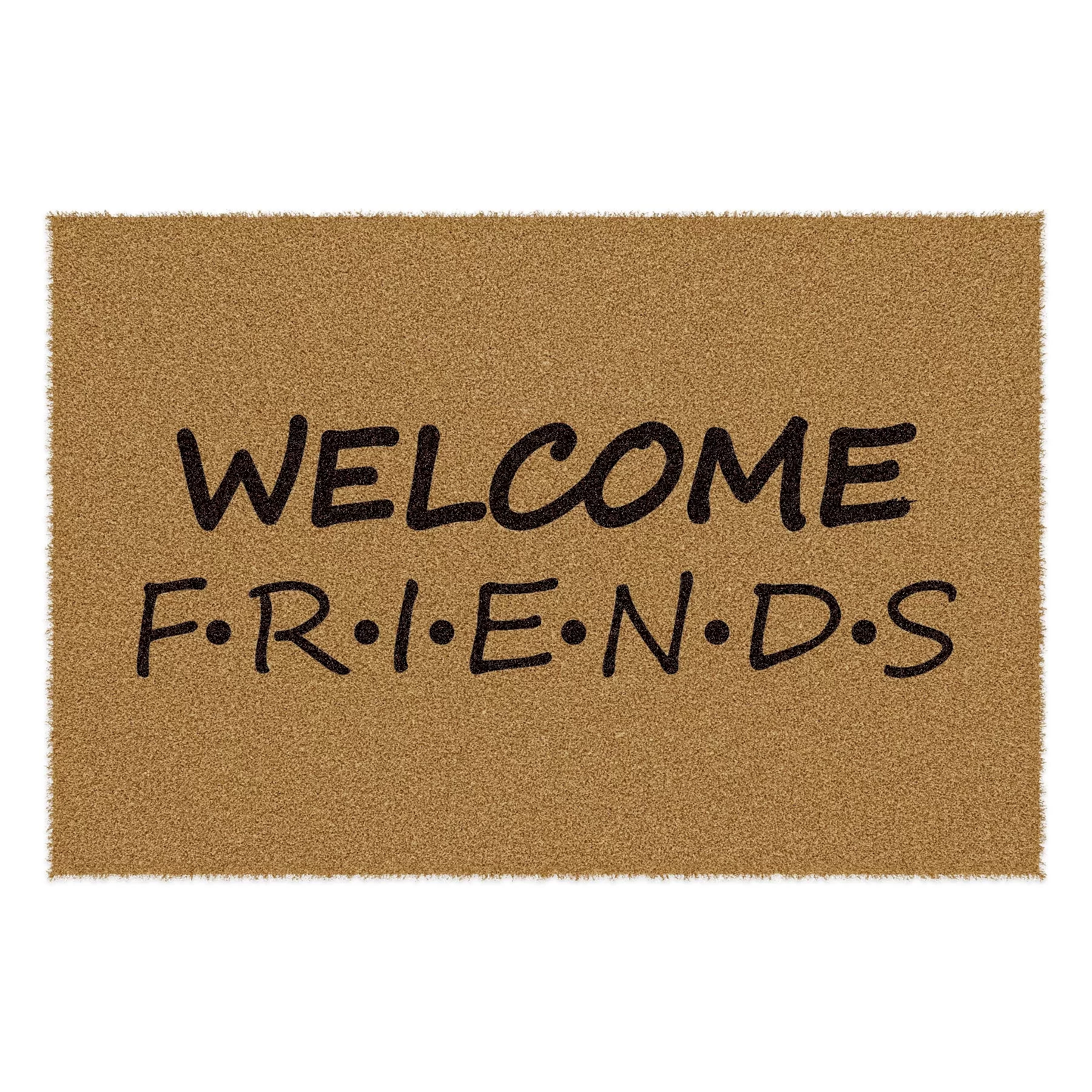 Picture of Decovetro Paspas Welcome Friends Desenli Kapı Önü Paspası 40 x 60 cm