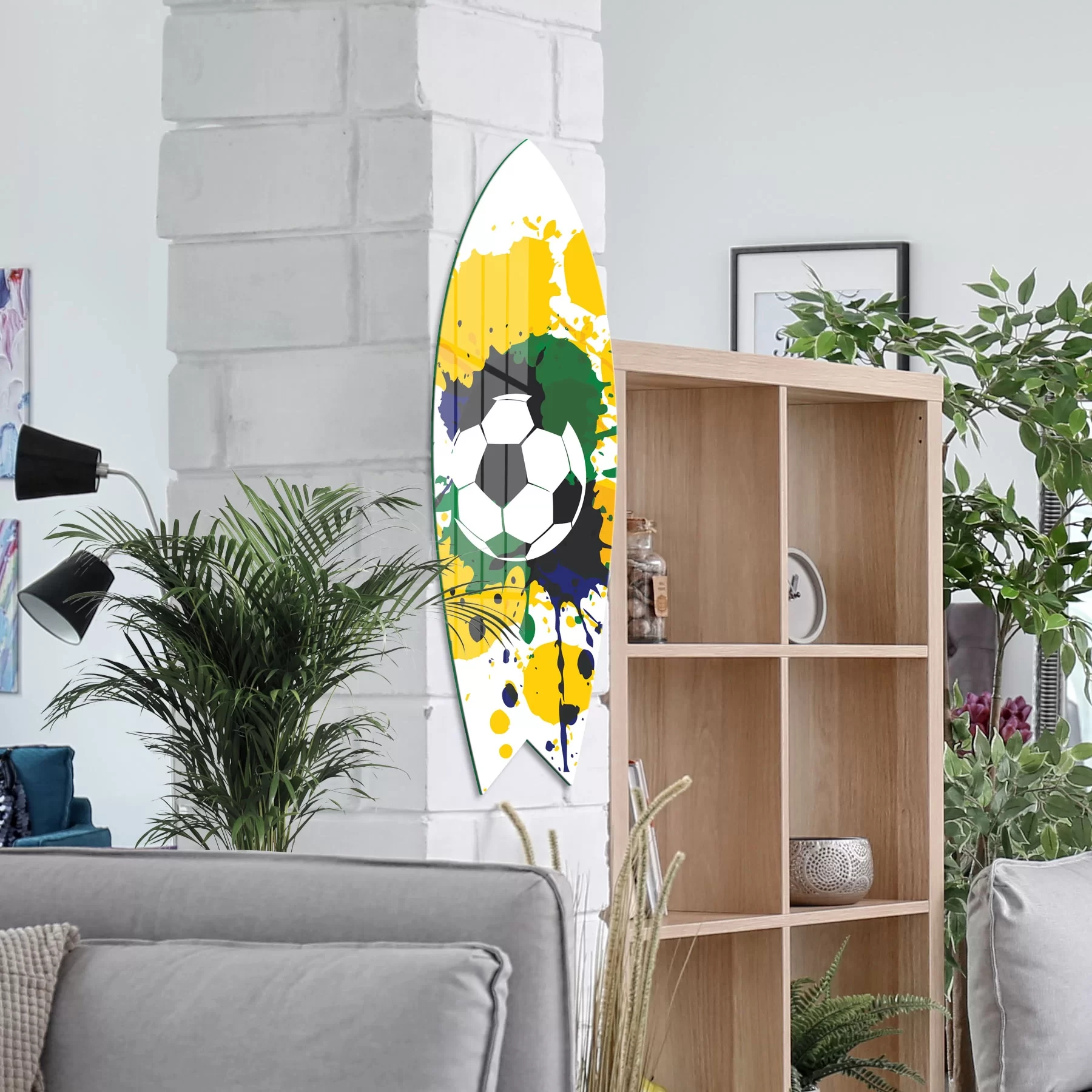 Picture of Decovetro ST 4133 Dekoratif Cam Sörf Tahtası 33x100 Cm