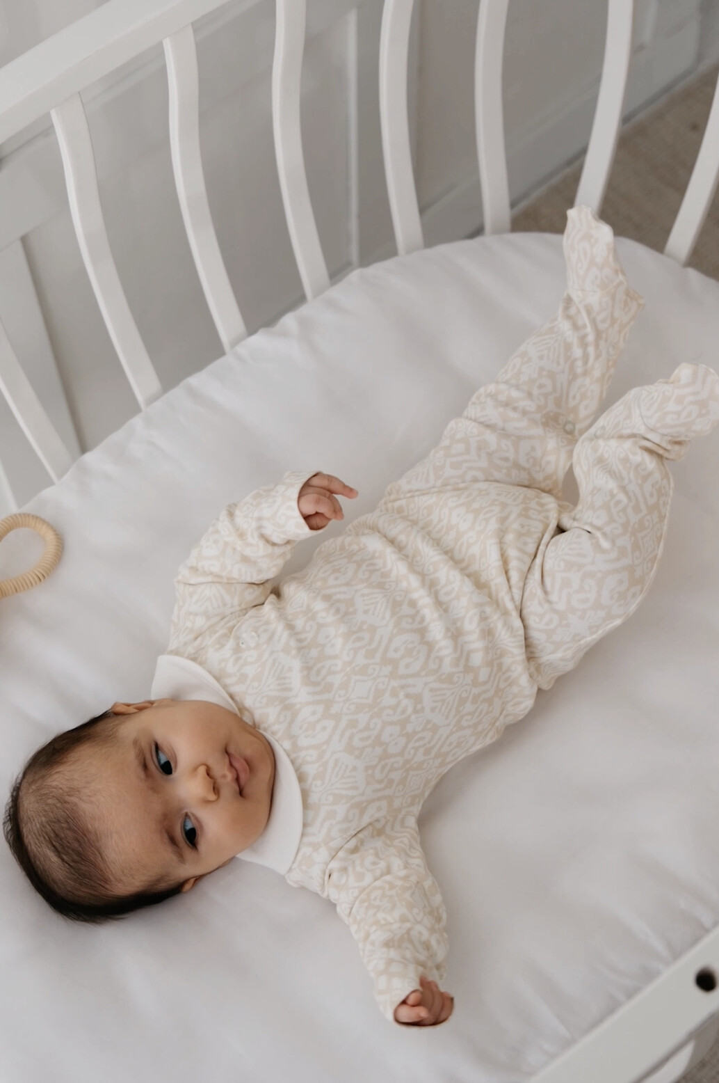 Picture of 3'Lü Yenidoğan Seti - İkat / Bej