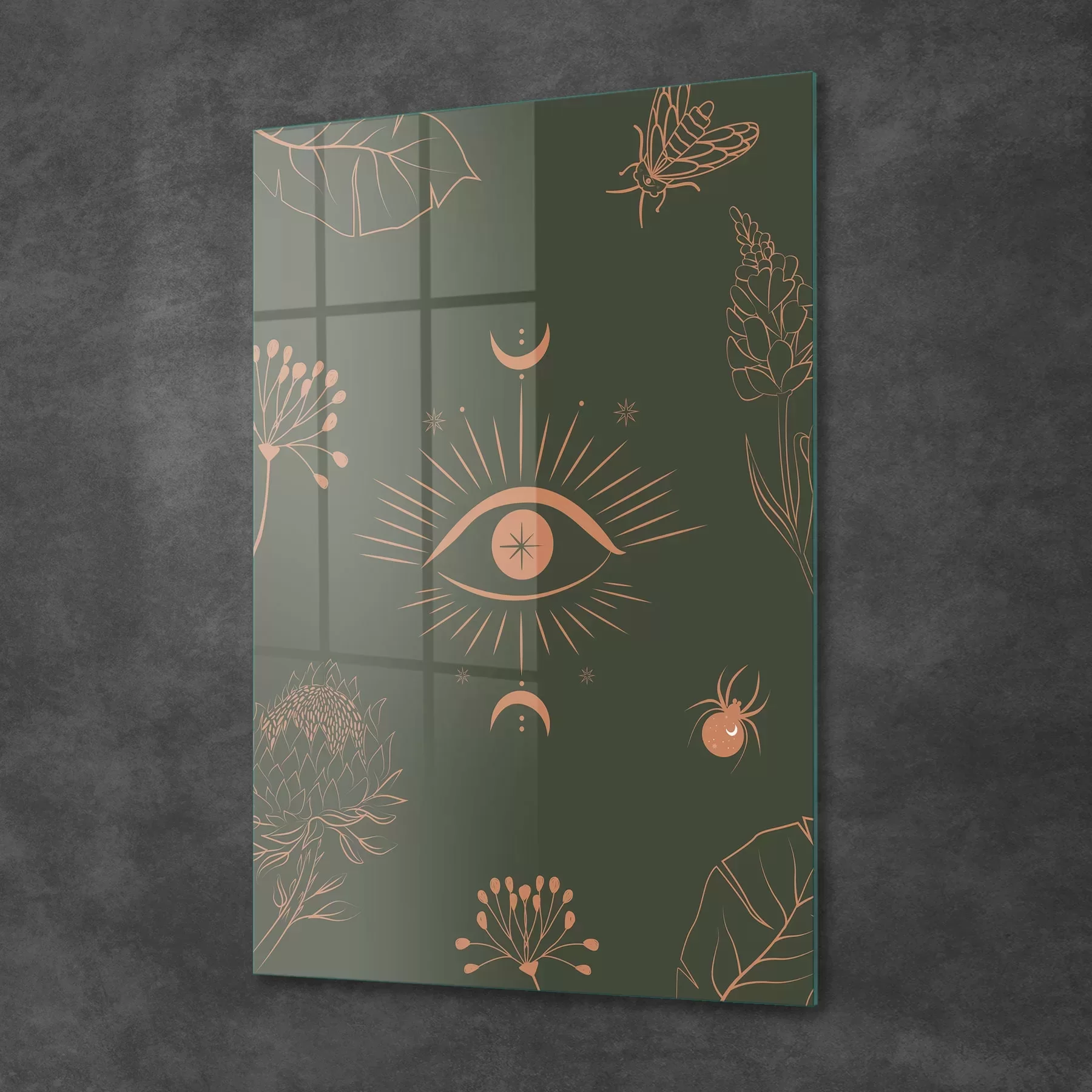 Picture of Decovetro Cam Tablo Dark Eye 30x40 cm