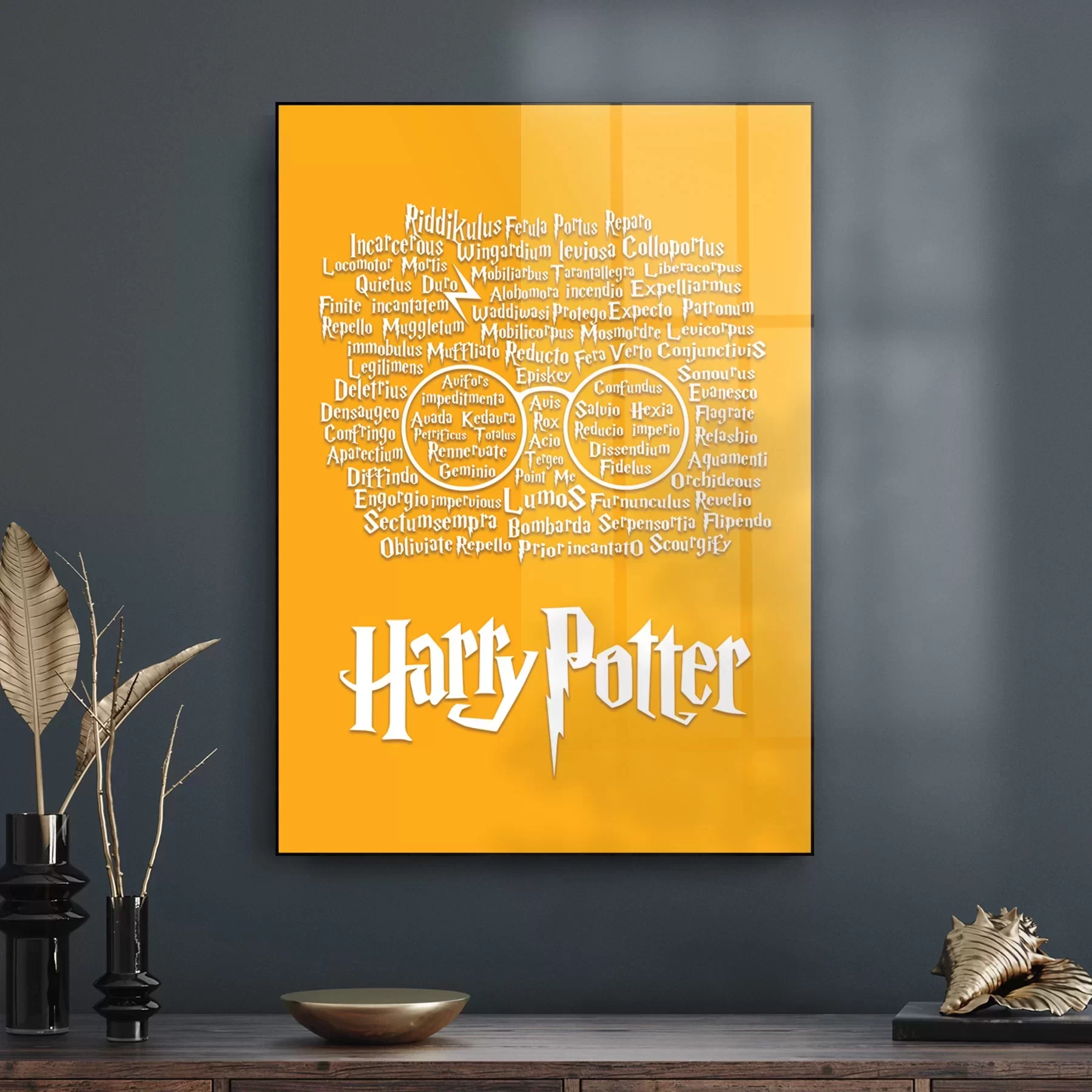 Picture of Decovetro Cam Tablo Harry Potter All Magic 70x100 cm