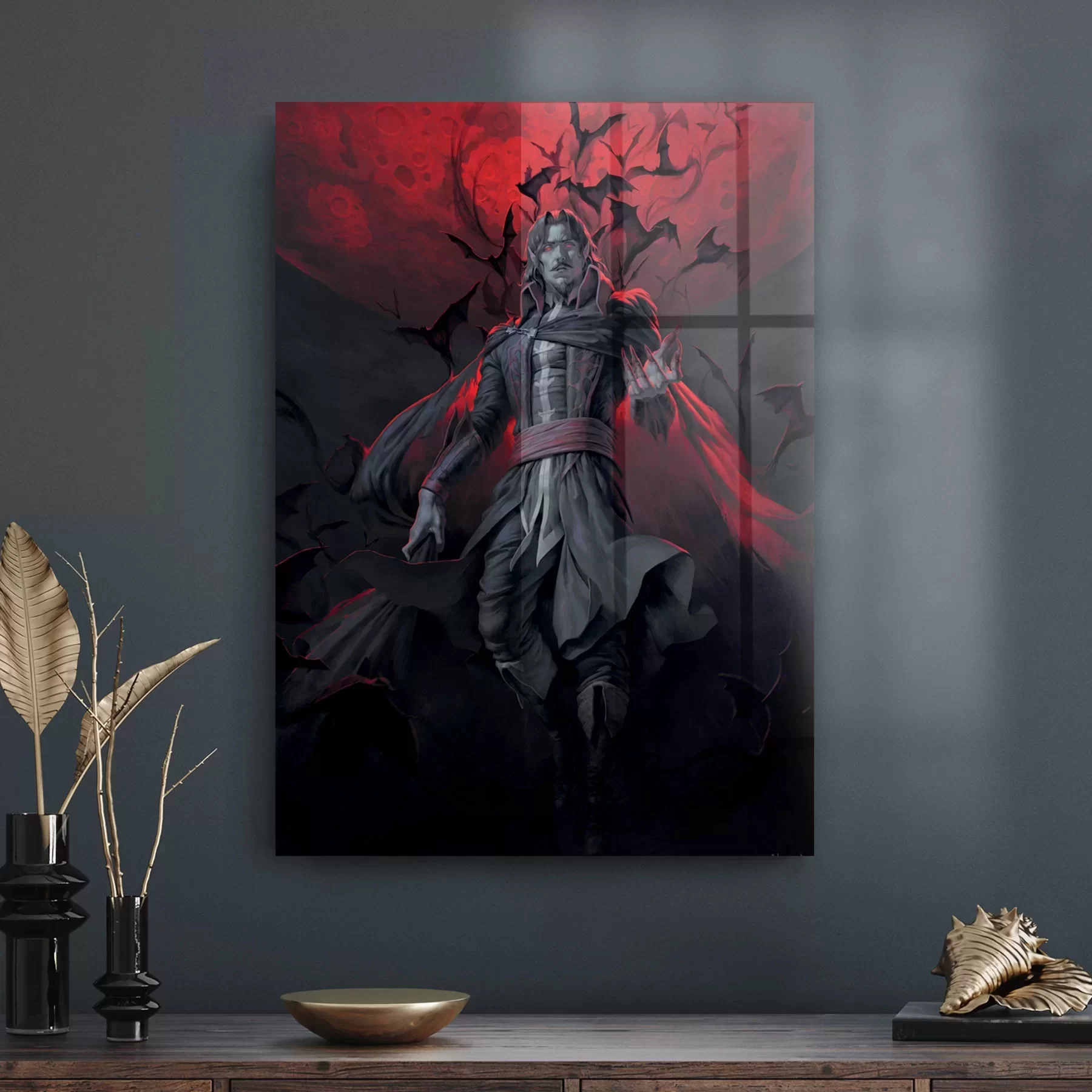 Picture of Decovetro Cam Tablo Castlevania Alucard 50x70 cm