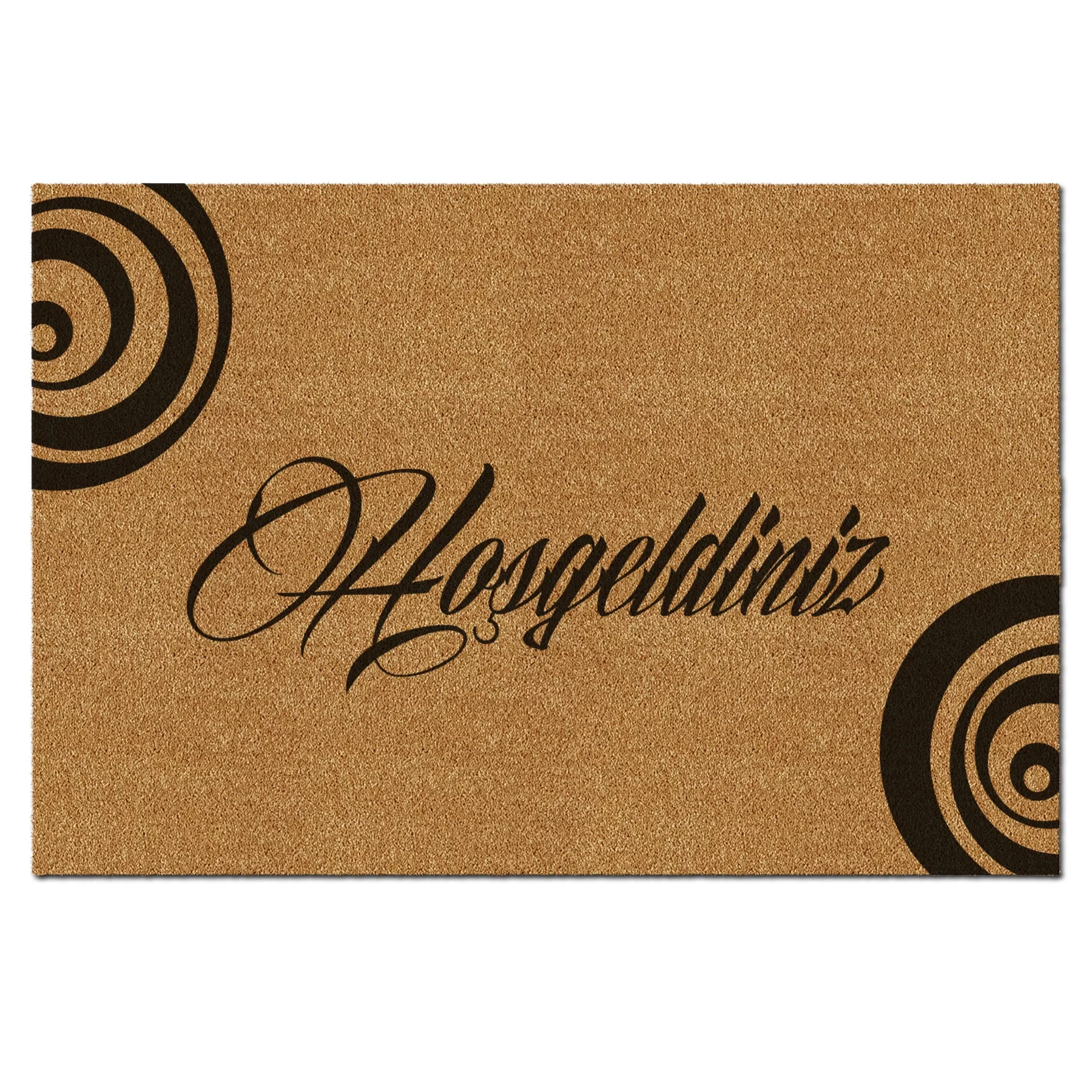 Picture of Decovetro Paspas Hoşgeldiniz Desenli Kapı Önü Paspası 40 x 60 Cm