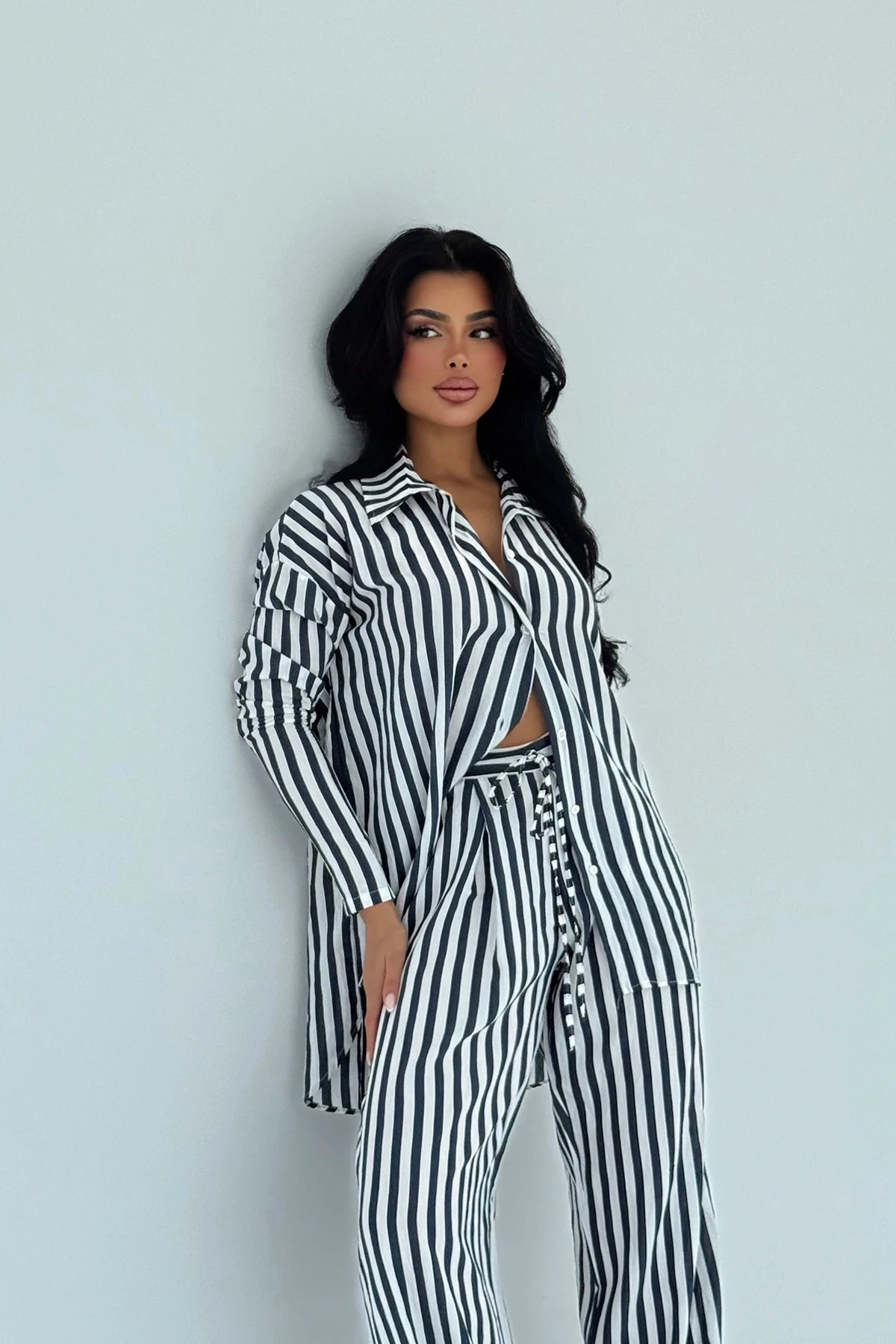 Picture of Navy Blue Trouser Suit