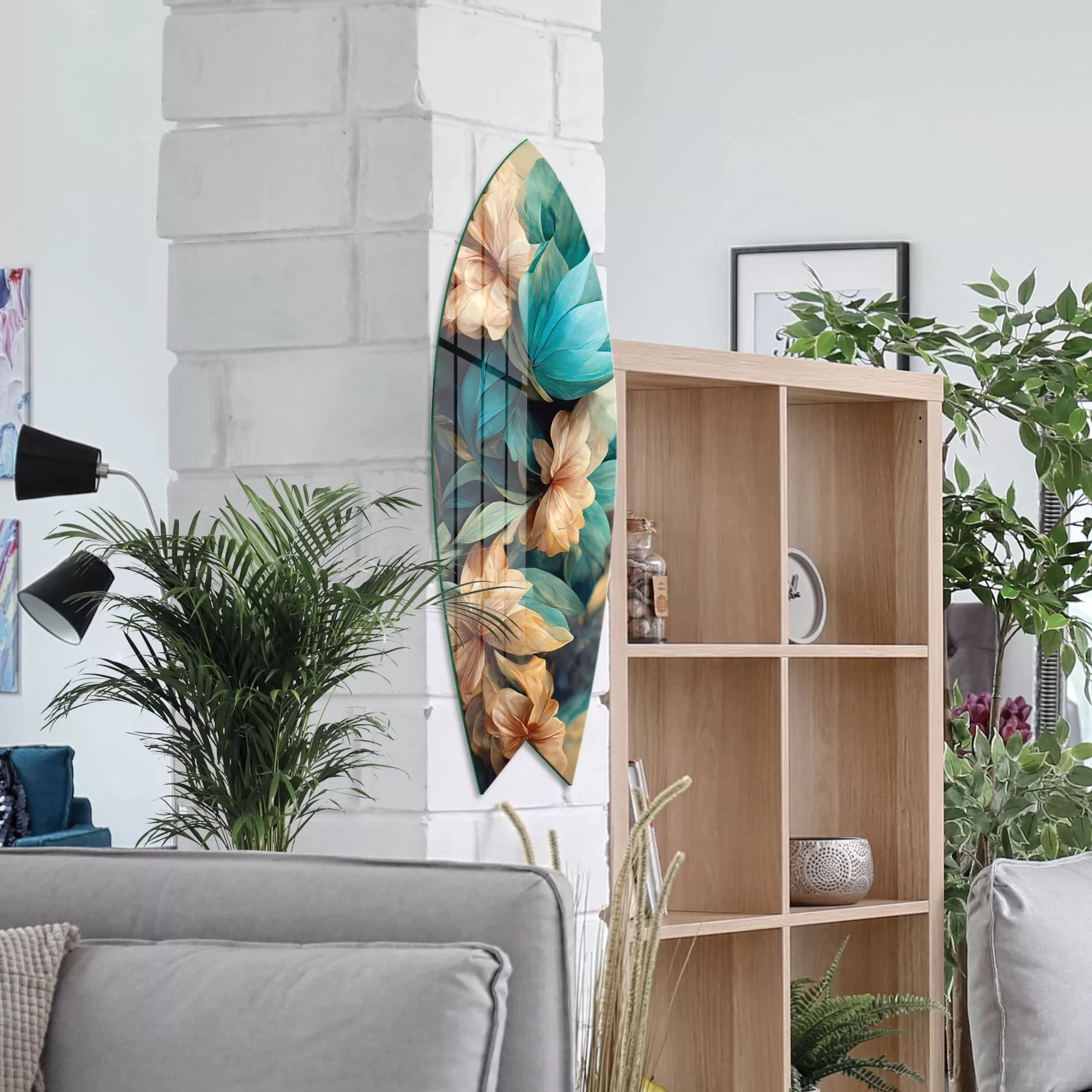 Picture of Decovetro ST 4088 Dekoratif Cam Sörf Tahtası 33x100 Cm