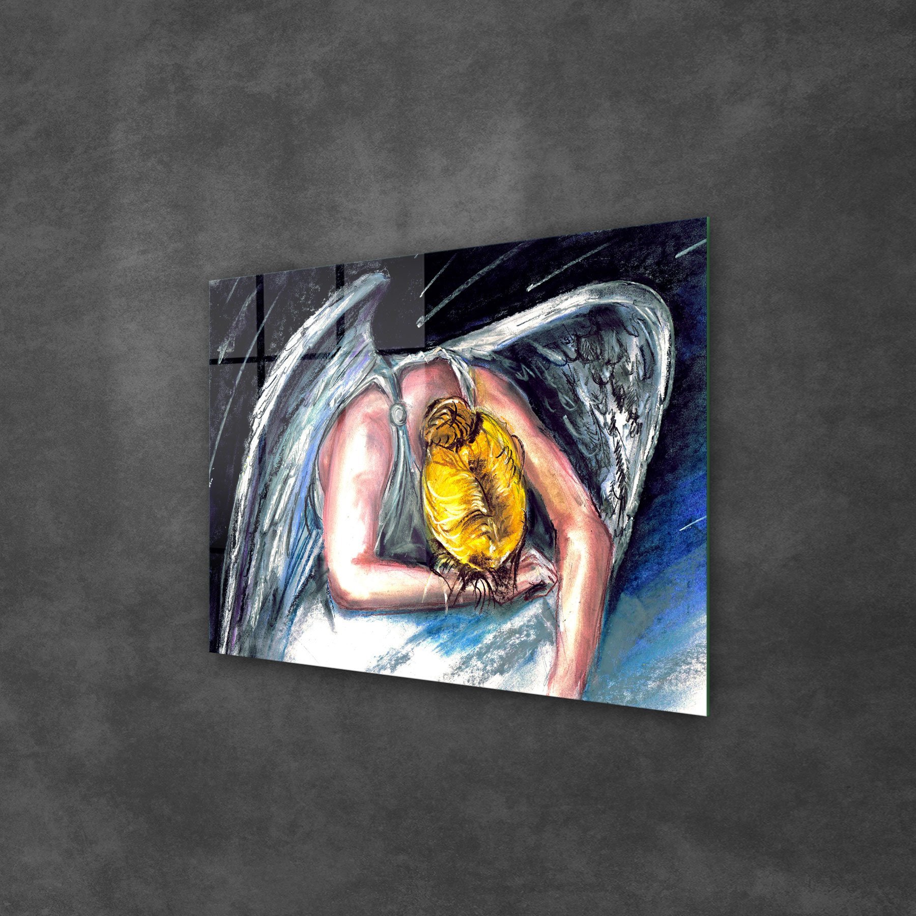 Picture of Decovetro Cam Tablo Angel Wings 70x100 cm