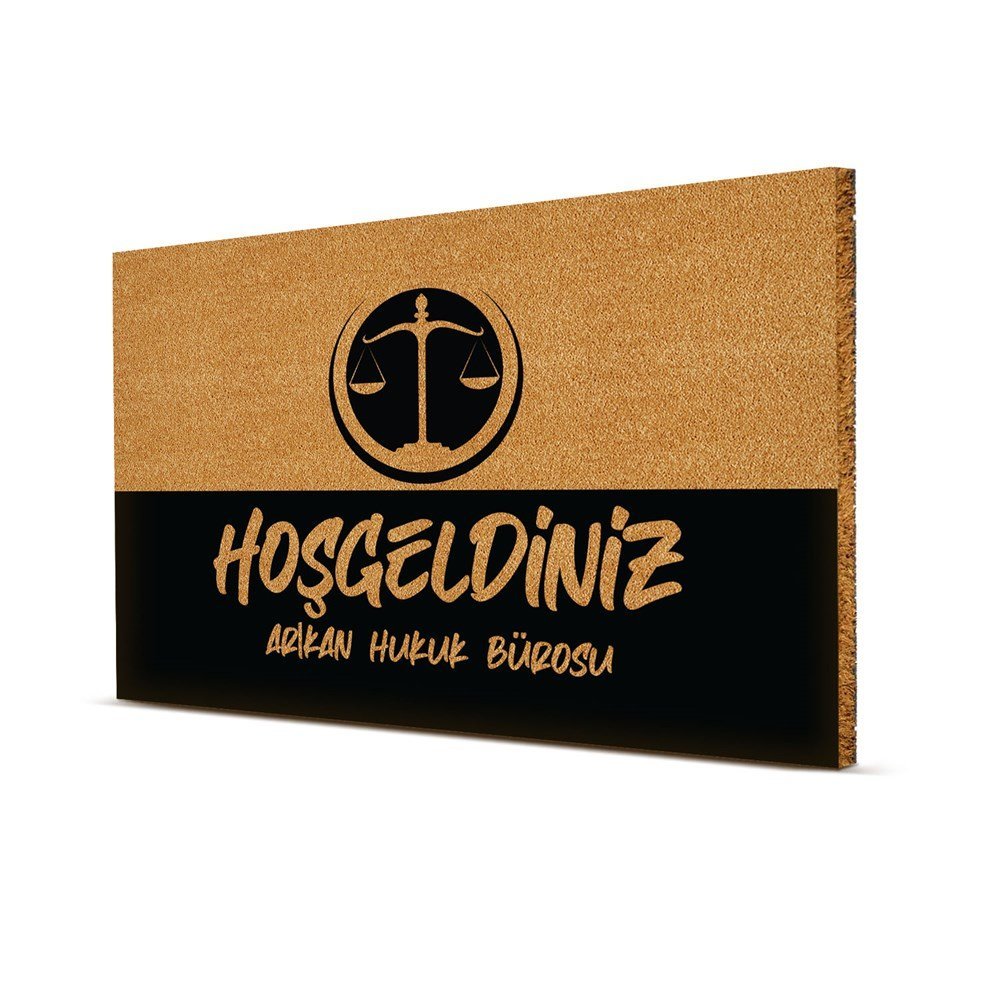 Picture of Decovetro Kişiye Özel Paspas Avukat ofisi 40 x 60 Cm