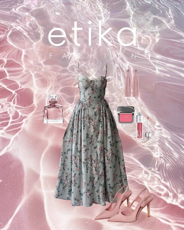 Picture of Kona İp Askılı Elbise