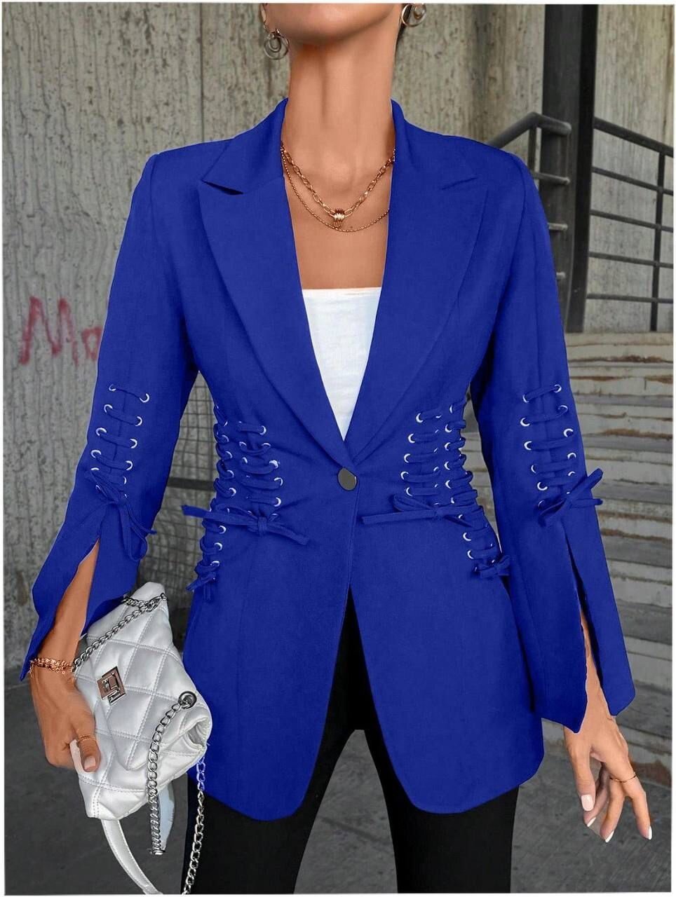 Picture of Bağcık Detaylı Tasarım Ceket