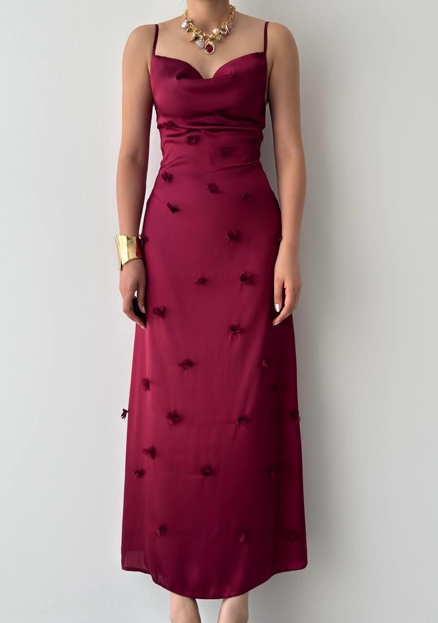 Picture of Dora Çiçek Detaylı Elbise