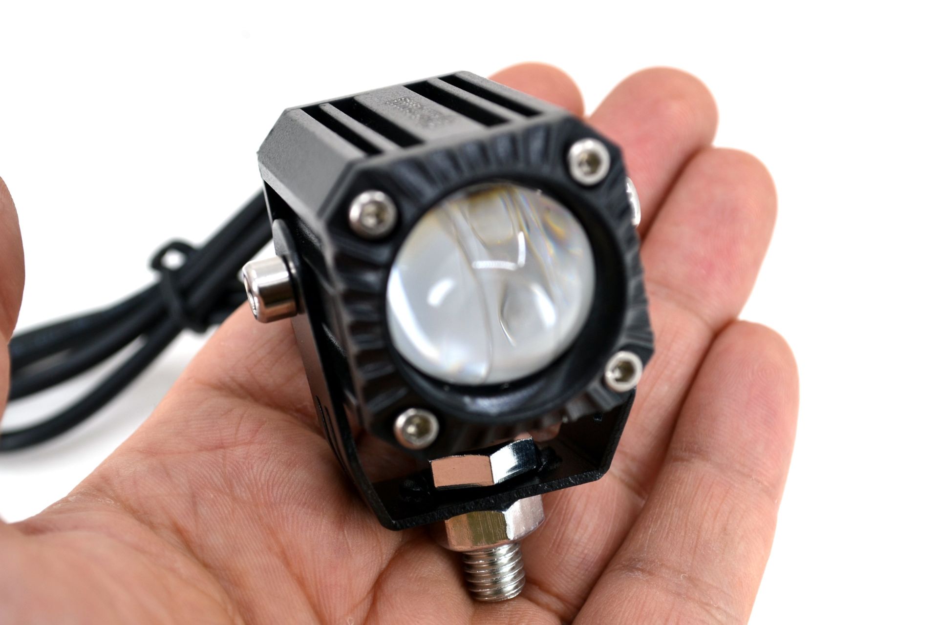 Picture of Motosiklet Led Sis Lamba Beyaz Sarı Işık 10W Mercekli Takım