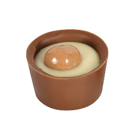 Picture of JASMINE - COFFEE GANACHE FILLED MILK CHOCOLATE 2Kg