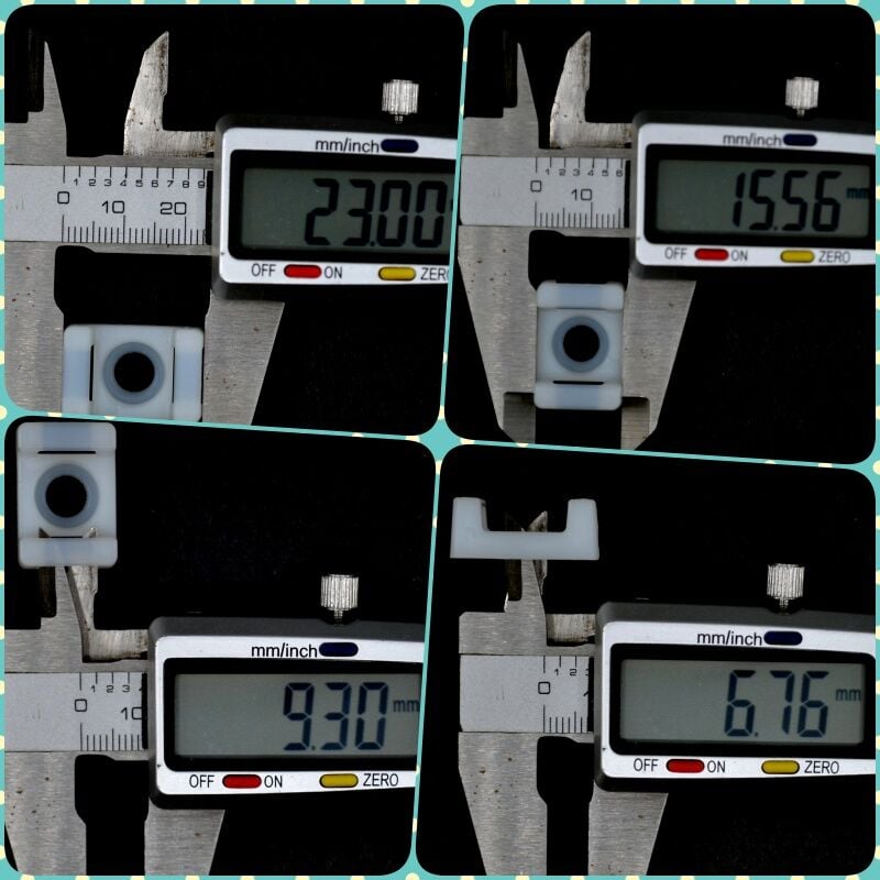 Picture of 250 Adet Vidalı Kroşe M6 Delik Kablo Bağı Genişliği 9mm'e Kadar MT-VK2