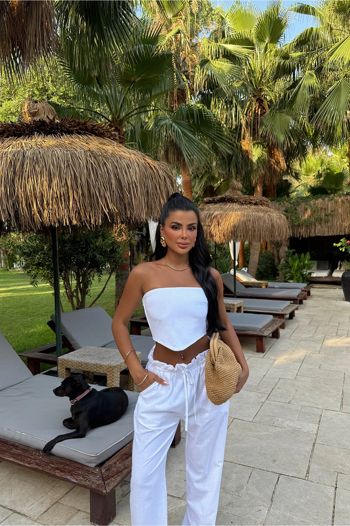 Picture of White Henri Linen Suit