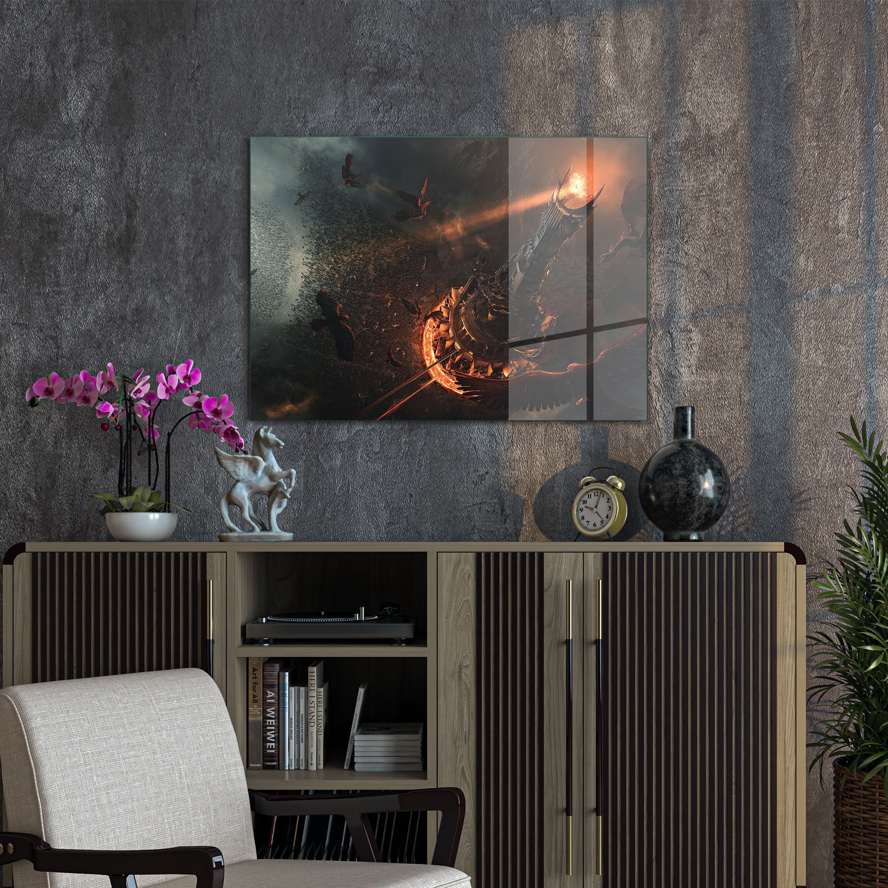 Picture of Decovetro Cam Tablo Lotr Battle Of Mordor 70x100 cm