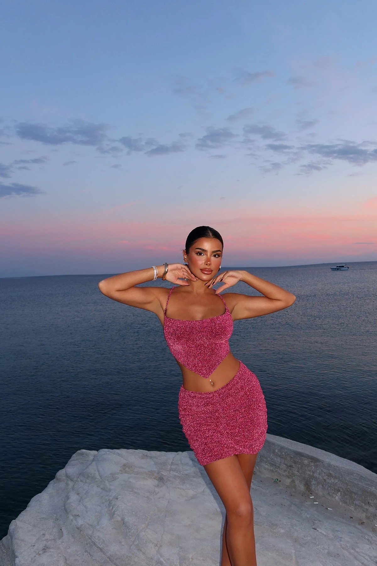 Picture of Pink Nessa Glitter Set