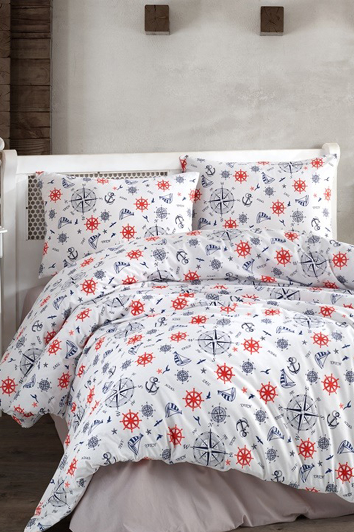 Picture of Çeyiz Diyarı Denizci Tek Kişilik Nevresim Takımı