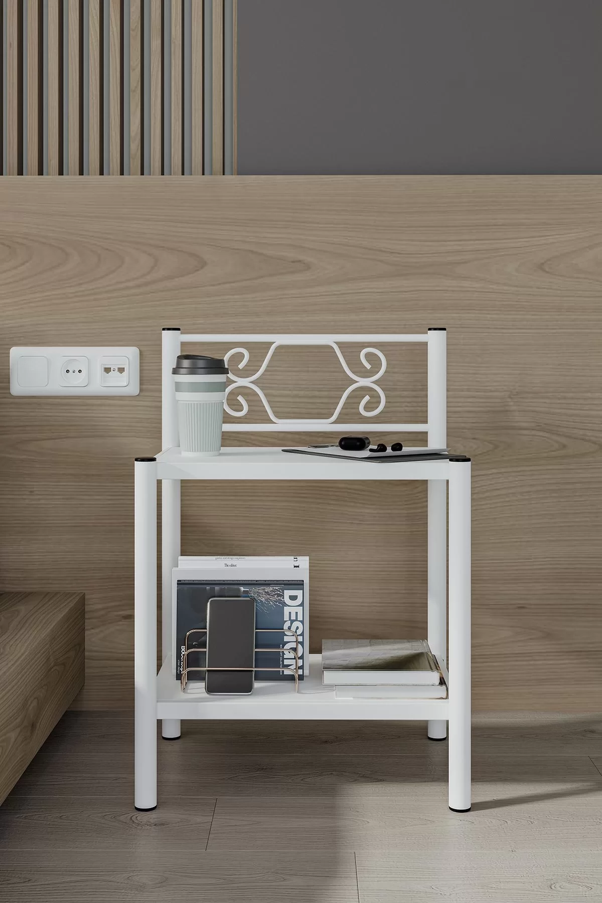 Picture of Leda Retro Ferforje Metal Komodin