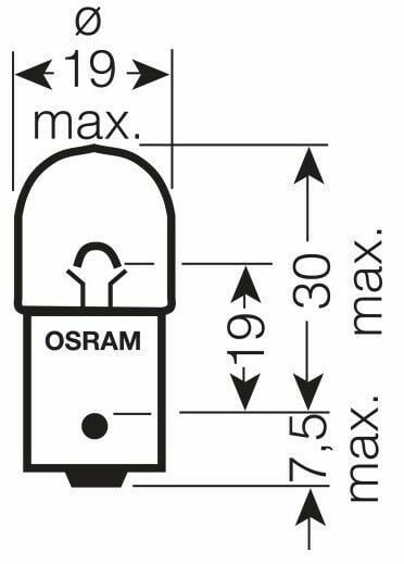 Picture of 12V 67 R5W Stop Ampulü 10 Adet Orjinal 5007 10X