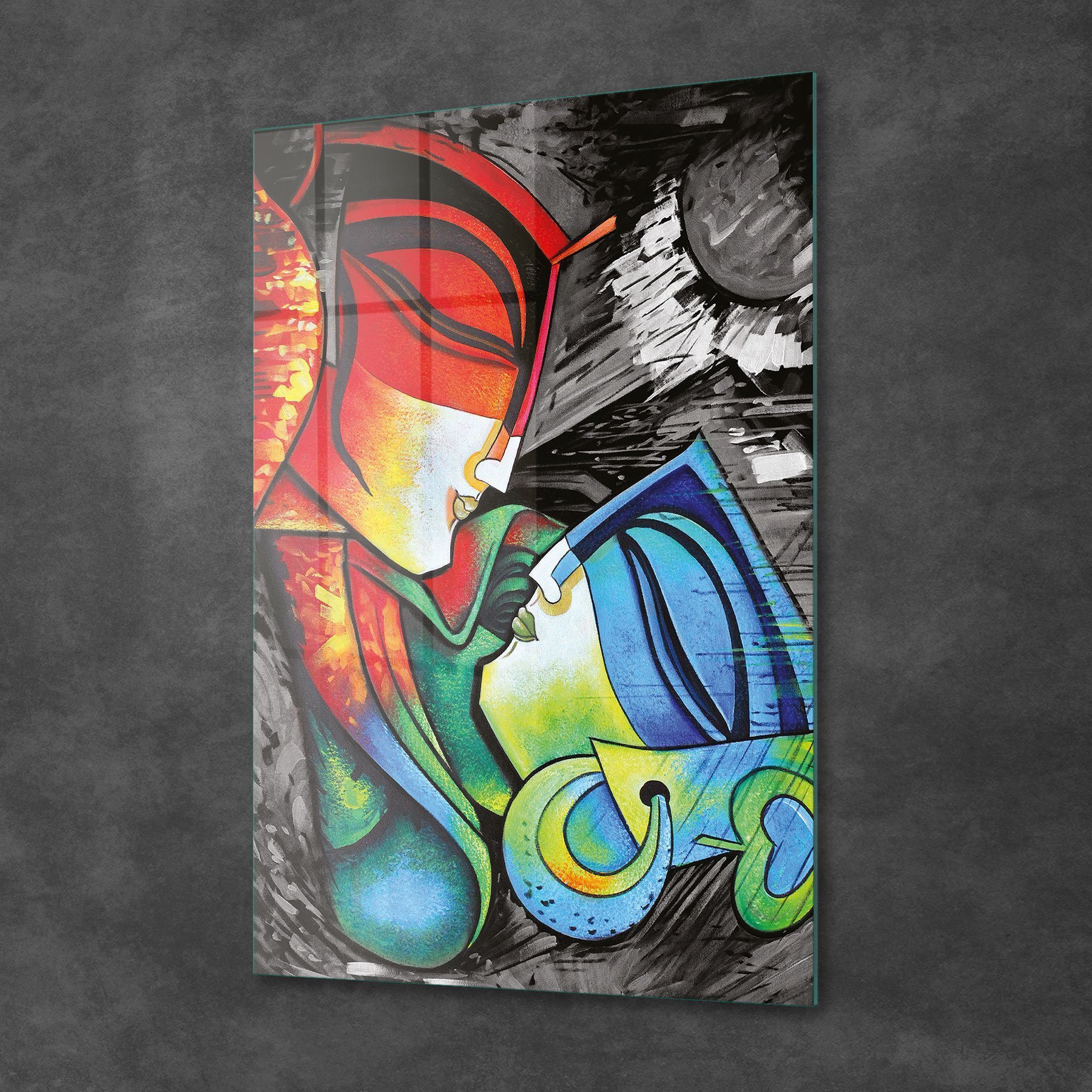 Picture of Decovetro Cam Tablo Gemini Love 50x70 cm