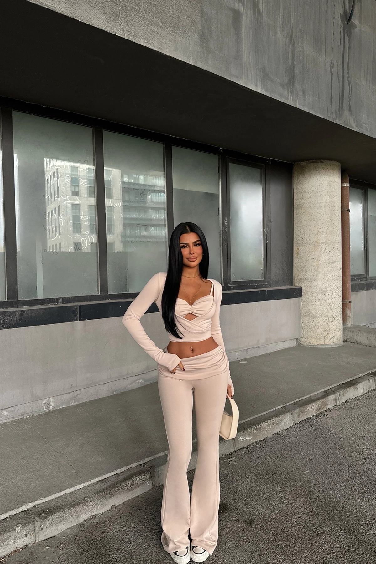 Picture of Cream Trousers Set