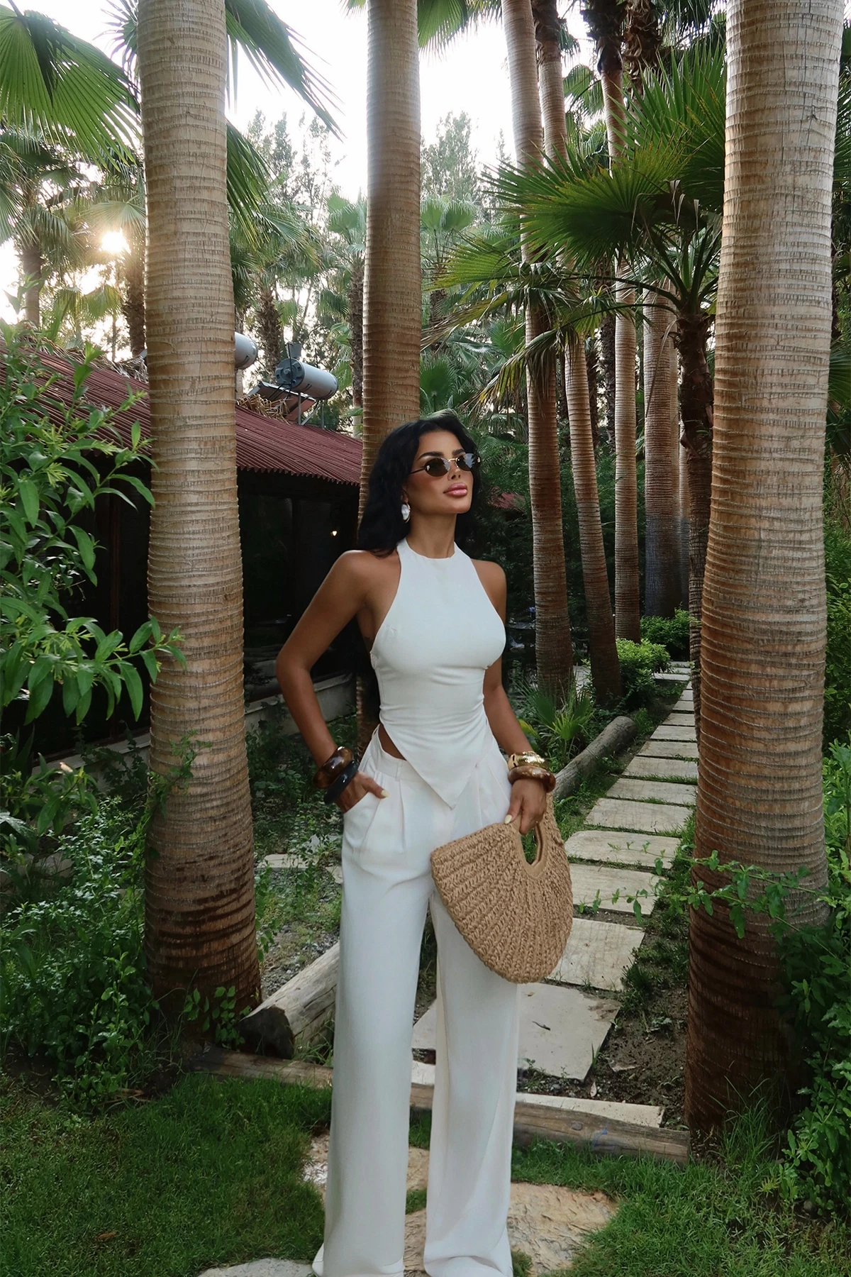 Picture of Cream Trouser Suit