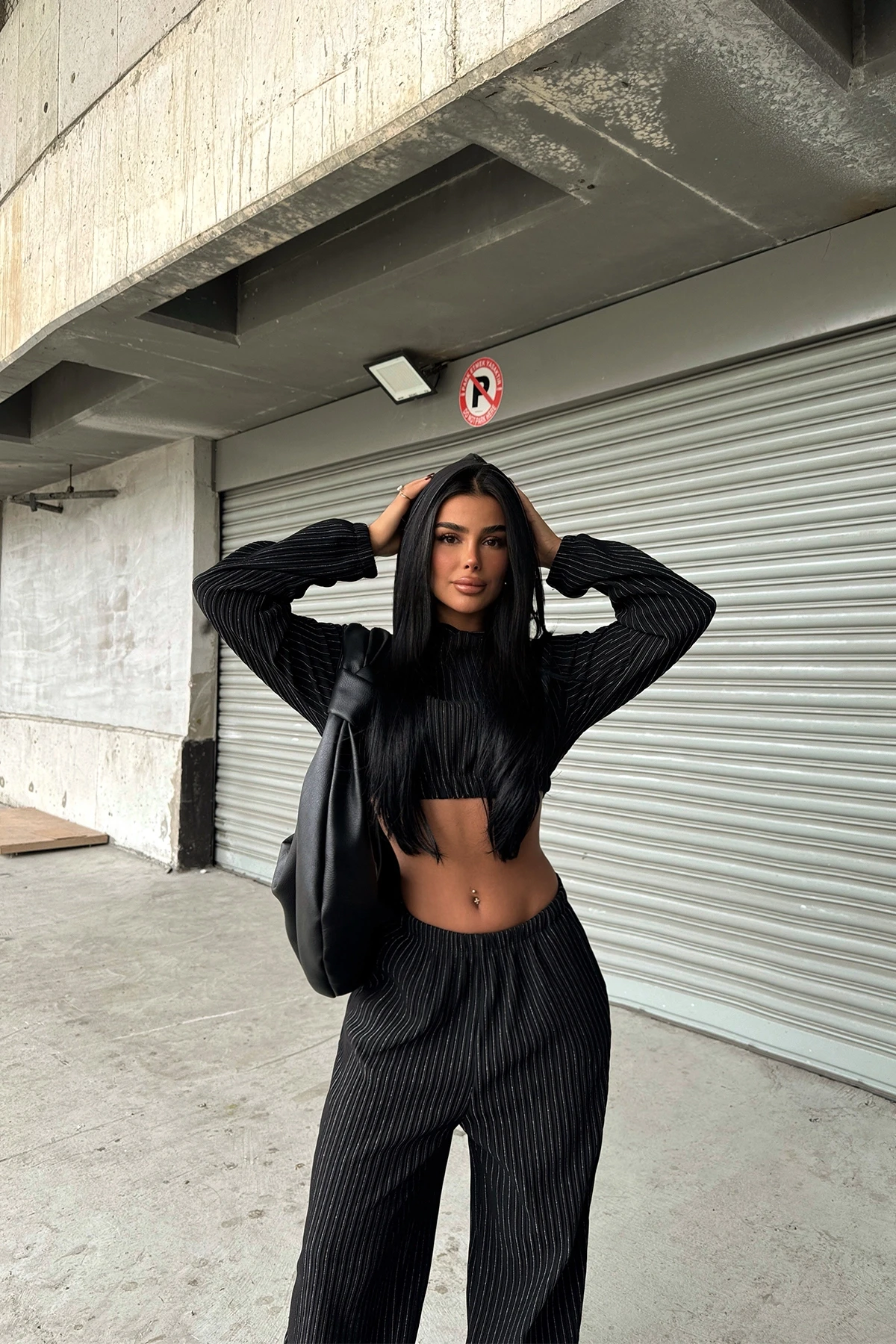 Picture of Black Trouser Suit