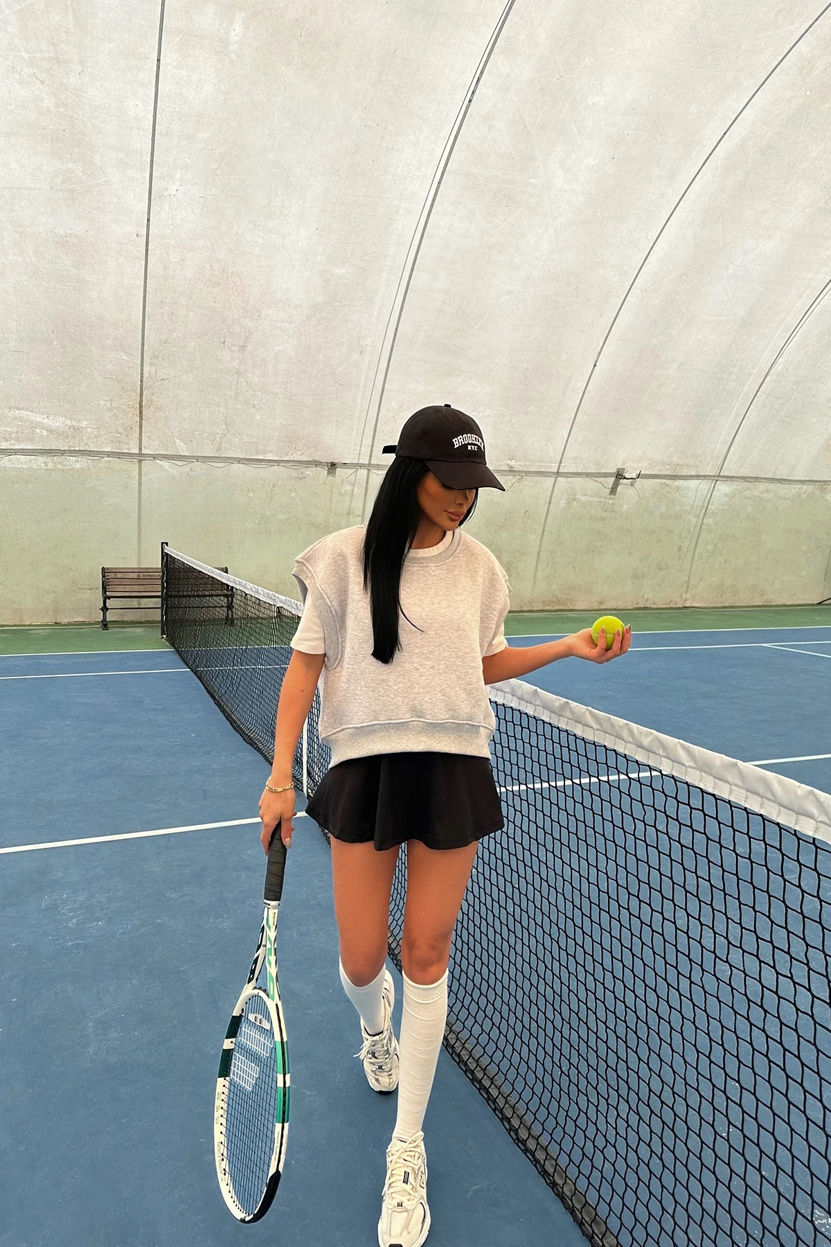 Picture of Gray Alice Zero Sleeve Sweat