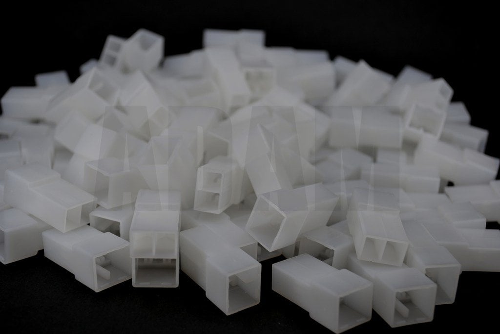 Picture of 100 Adet 2 Terminal Dişi Konnektör Kılıf (6,3 Erkek Fiş İçin)