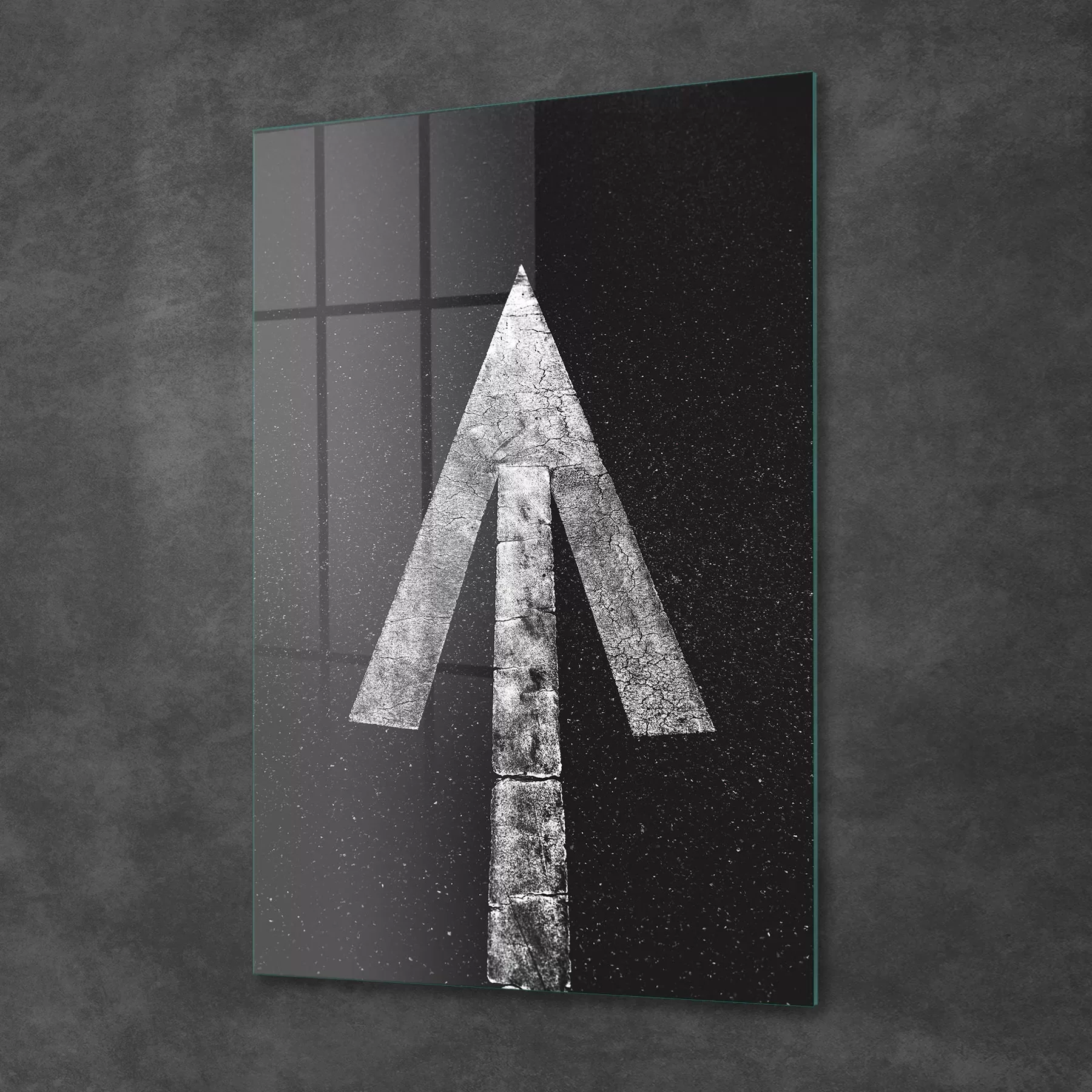 Picture of Decovetro Cam Tablo Road Arrow 50x70 cm