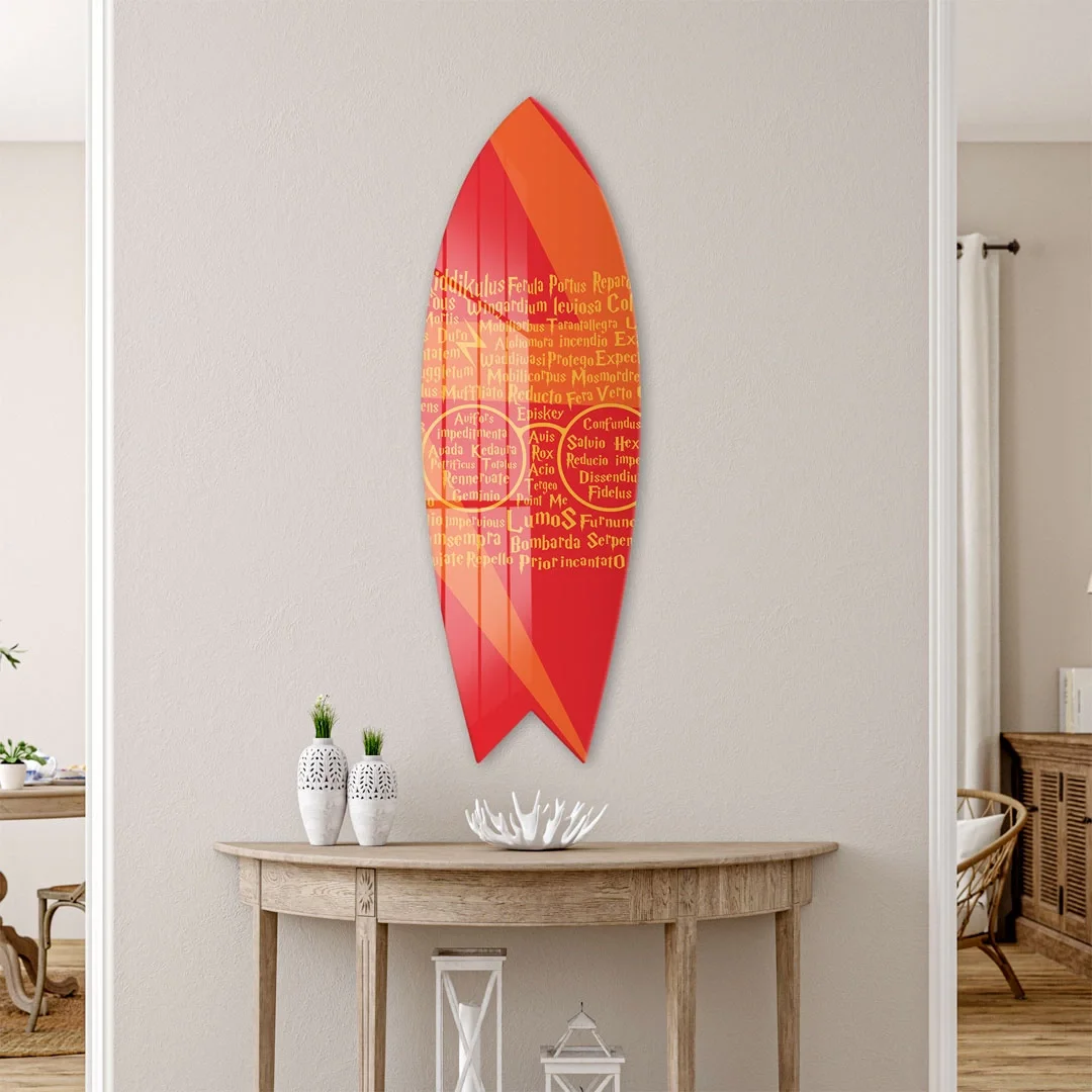 Picture of Decovetro ST 4056 Dekoratif Cam Sörf Tahtası 33x100 Cm