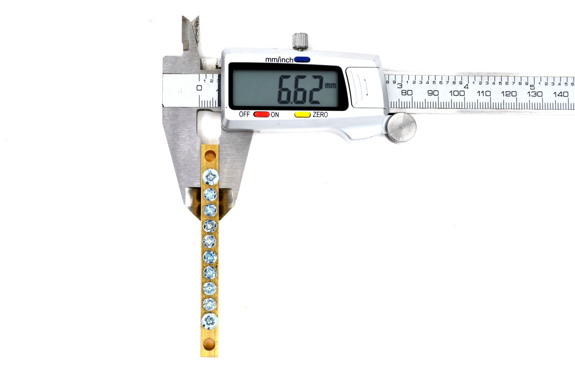 Picture of Pirinç Topraklama Klemensi Nötr 10 Delikli Şase