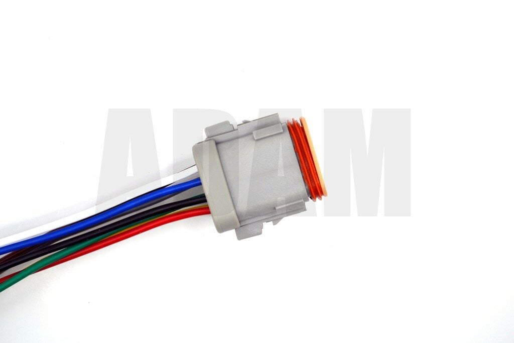 Picture of 8 Pin Kablolu Deutsch Soket Elektrik Bağlantı Konnektörü Soketi Erkek (Pinleri Dişidir)