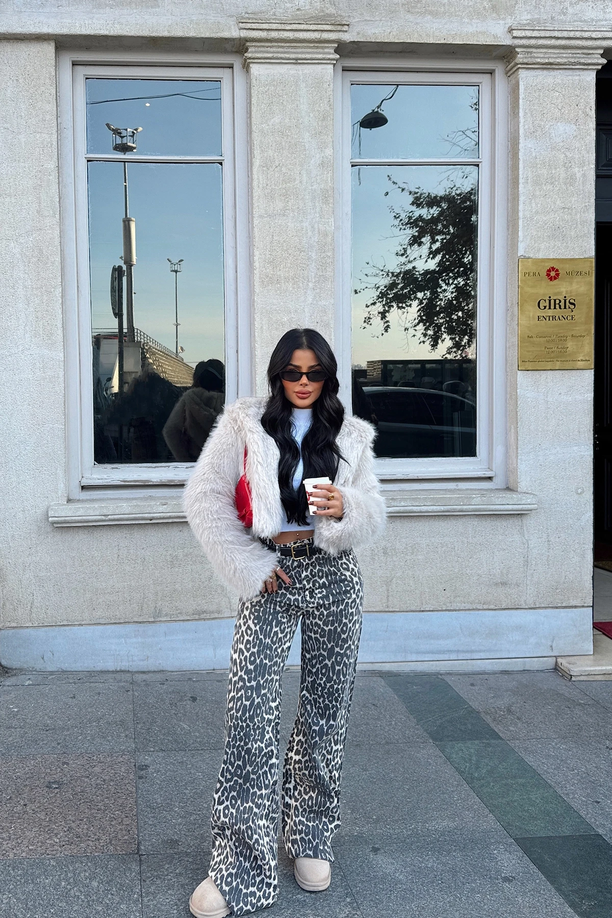 Picture of Cream Hooded Fur