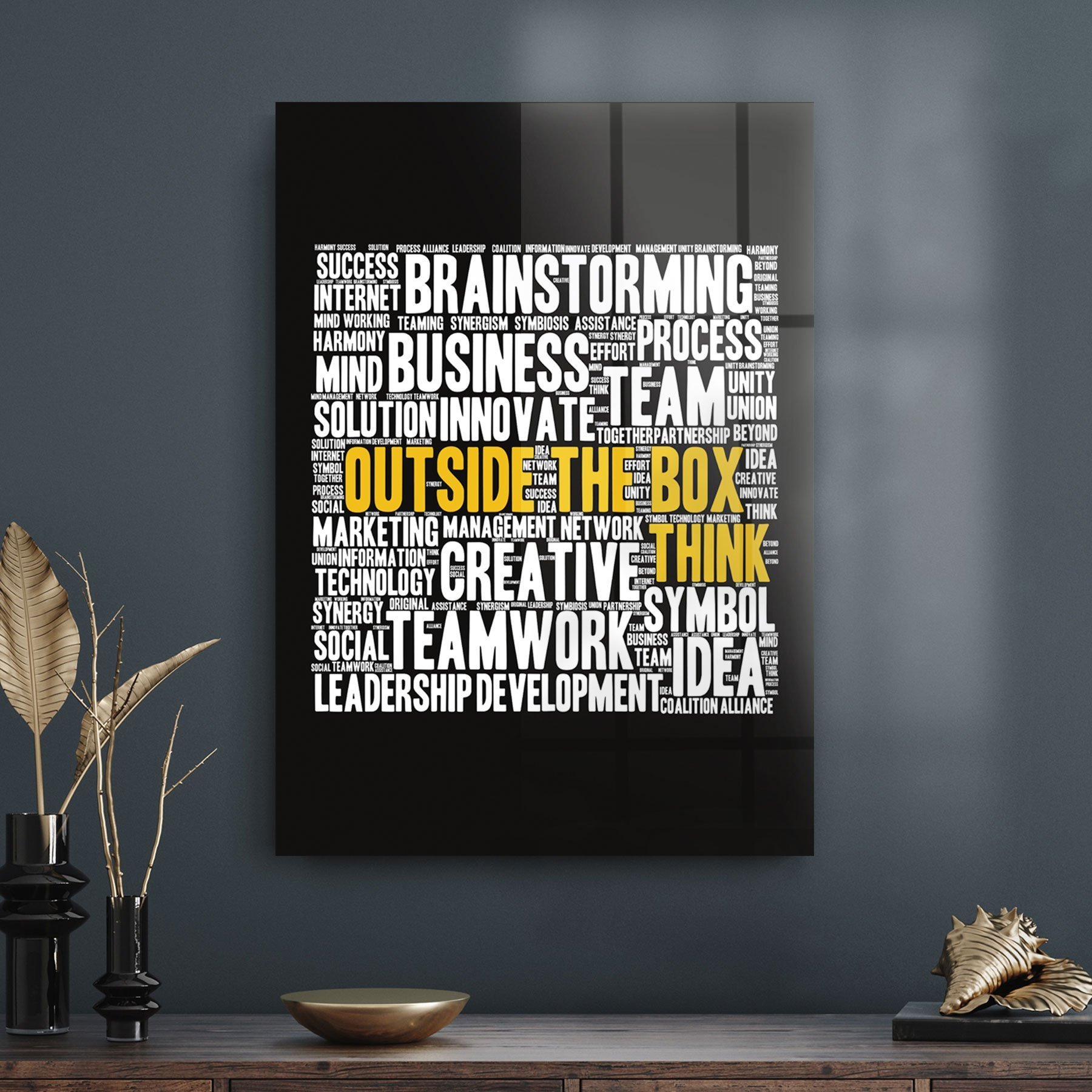 Picture of Decovetro Cam Tablo Ofisinize Özel 30x40 cm